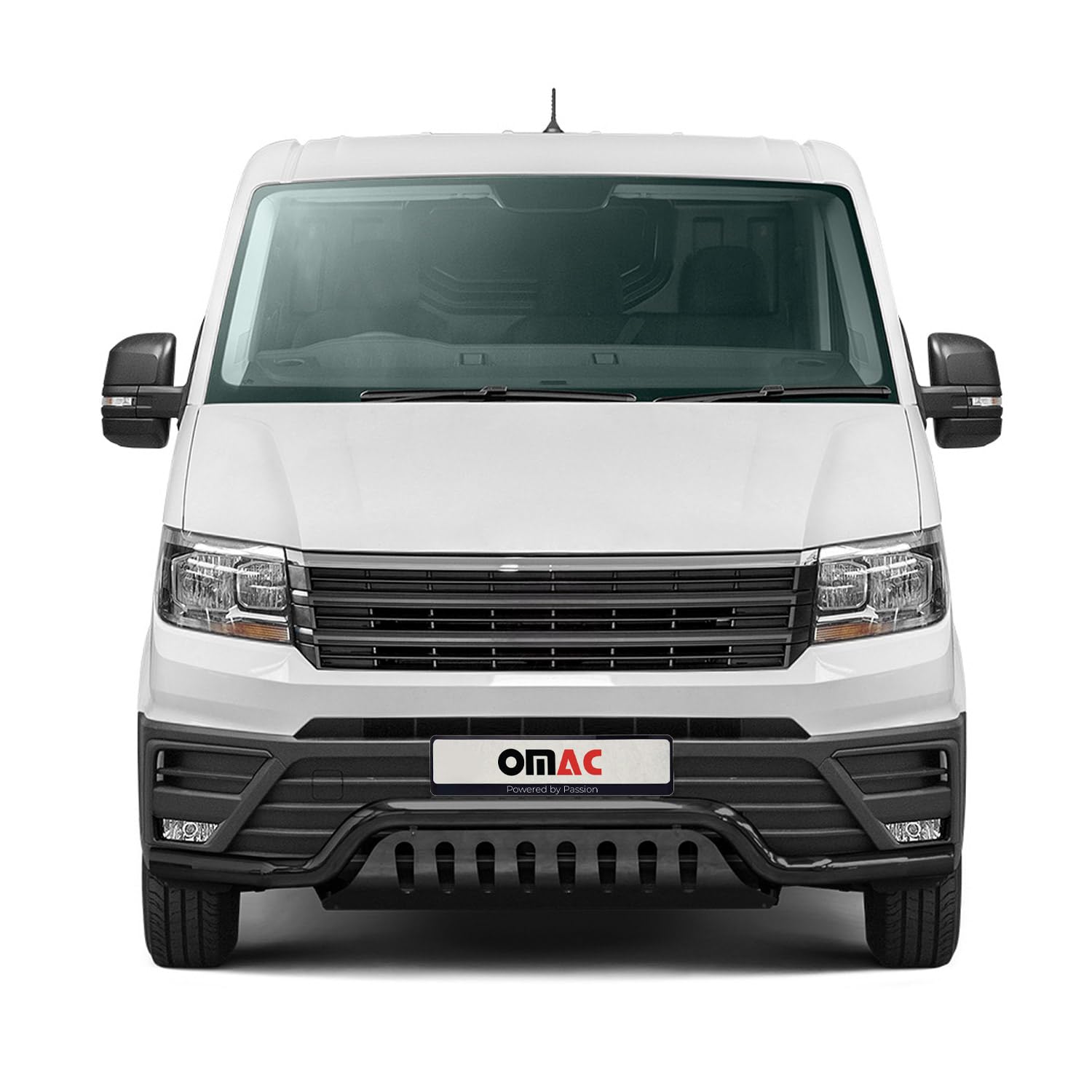Frontschutzbügel Frontbügel für VW Crafter 2017-2025 Schwarz mit ABE Stahl Frontschutzbügel Frontbügel für VW Crafter 2017-2025 Schwarz mit ABE Stahl von OMAC
