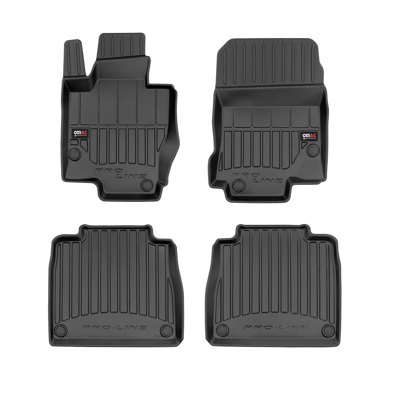 OMAC Gummi Fußmatten für Mercedes GLS X167 2020-2025 Premium Gummi Schwarz 4tlg OMAC Gummi Fußmatten für Mercedes GLS X167 2020-2025 Premium Gummi Schwarz 4tlg von OMAC
