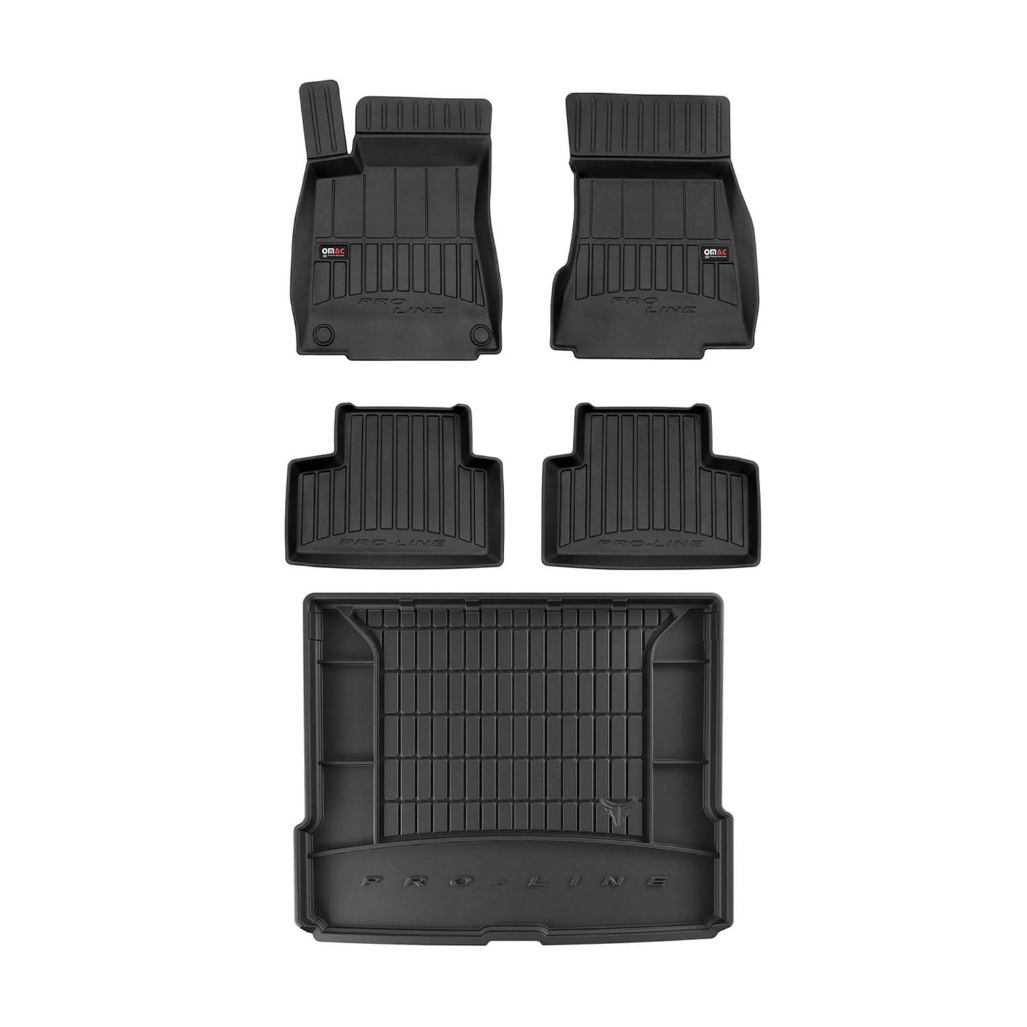 OMAC Fußmatten & Kofferraumwanne Set für Mercedes GLB X247 2019-2025 Gummi 5X OMAC Fußmatten & Kofferraumwanne Set für Mercedes GLB X247 2019-2025 Gummi 5X von OMAC