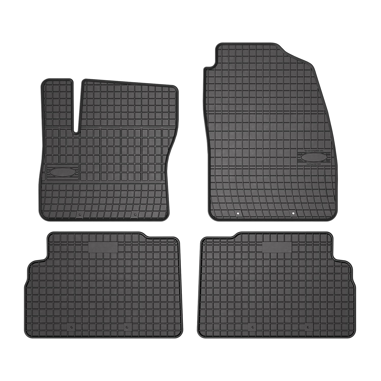 OMAC Gummi Fußmatten kompatibel mit Ford C-Max 2010-2019 Automatten Gummi Schwarz 4tlg OMAC Gummi Fußmatten kompatibel mit Ford C-Max 2010-2019 Automatten Gummi Schwarz 4tlg von OMAC