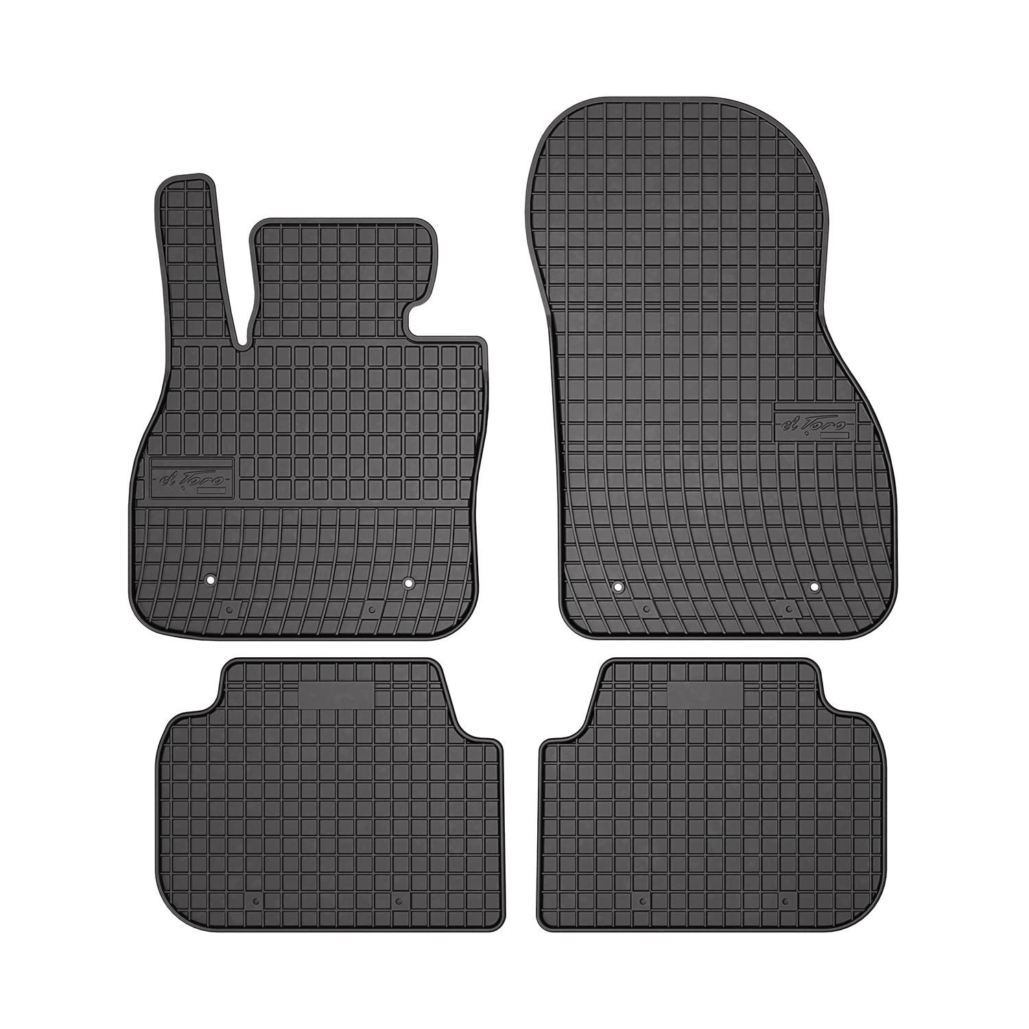 OMAC Gummi Fußmatten kompatibel mit Mini Clubman 2007-2014 Automatten Gummi Schwarz 4tlg OMAC Gummi Fußmatten kompatibel mit Mini Clubman 2007-2014 Automatten Gummi Schwarz 4tlg von OMAC