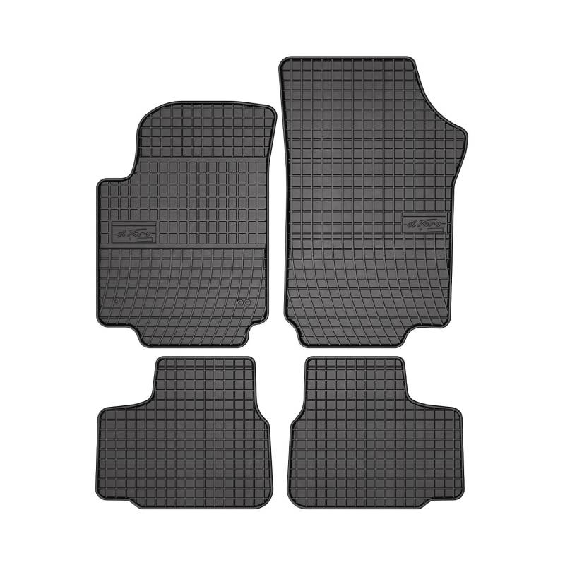 Fußmatten Automatten kompatibel mit Seat MII 2011-2023 OMAC Antirutsch Gummimatten 3D Schwarz von OMAC