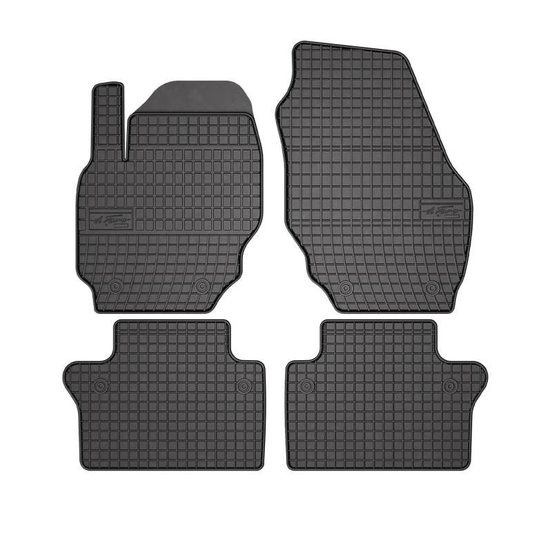 Fußmatten Automatten kompatibel mit Volvo XC70 II 2007-2016 OMAC Antirutsch Gummimatten 3D Schwarz von OMAC