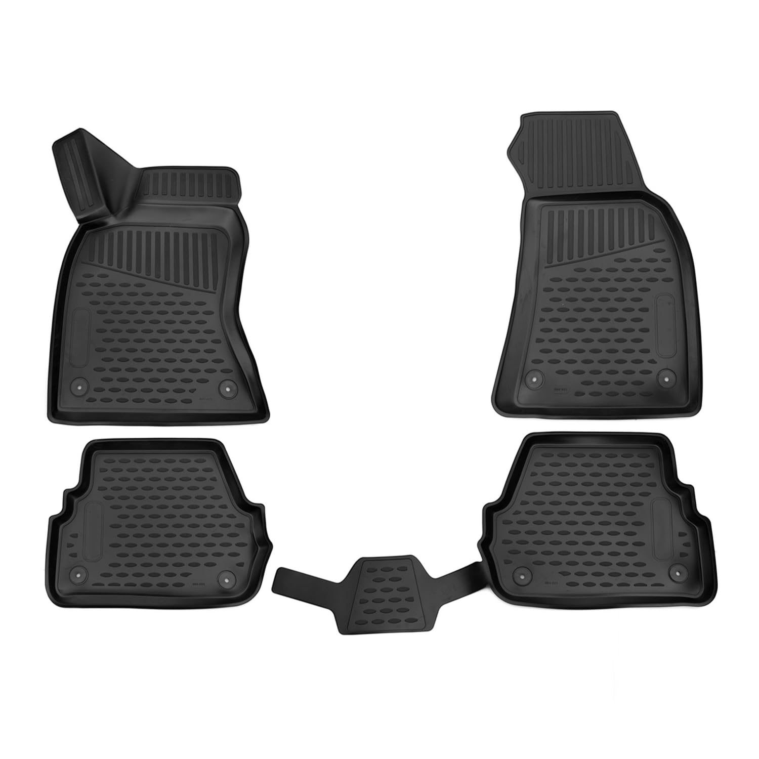 OMAC Gummimatten Fußmatten kompatibel mit Audi A6 C5 Limo Avant 1997-2004 TPE 4X OMAC Gummimatten Fußmatten kompatibel mit Audi A6 C5 Limo Avant 1997-2004 TPE 4X von OMAC