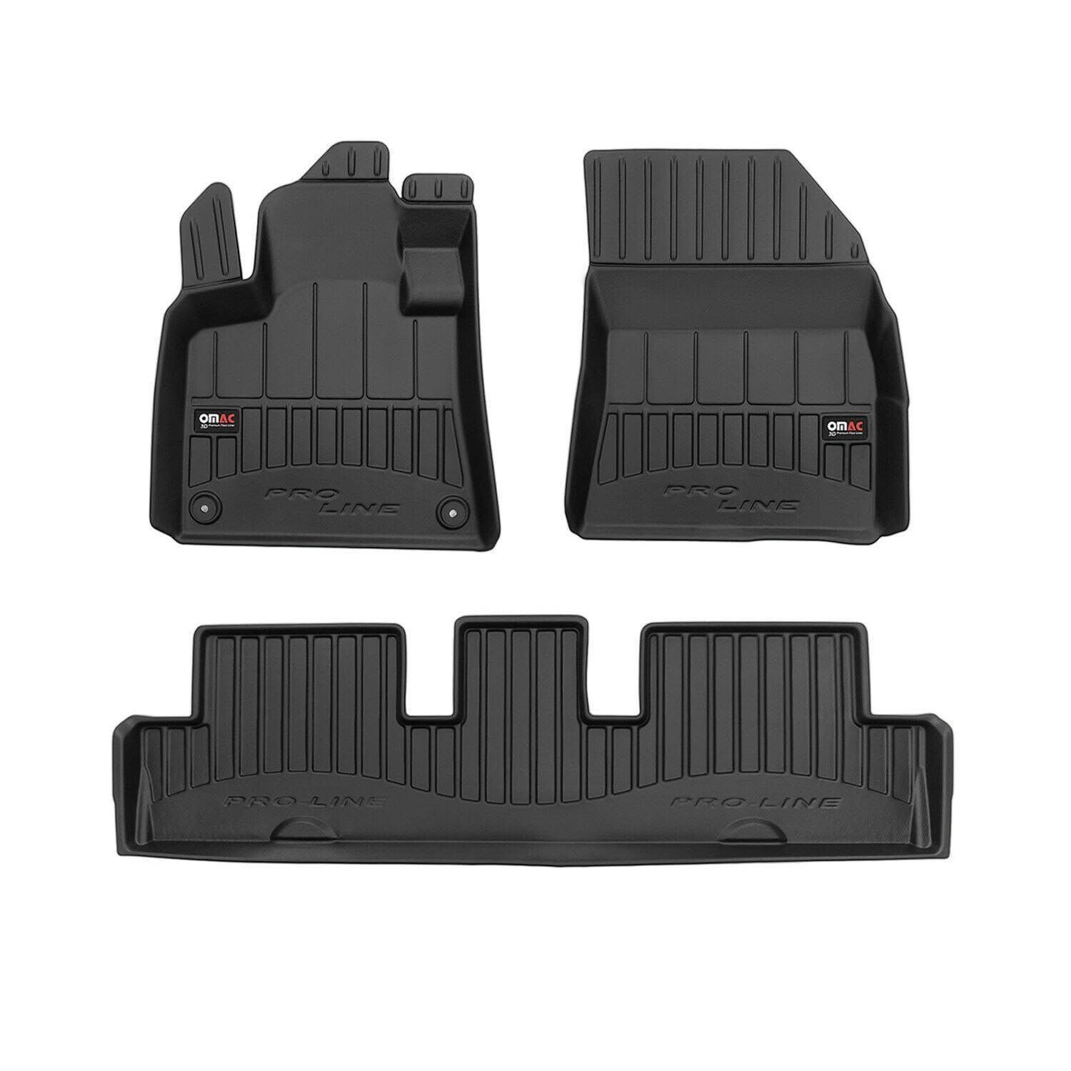 Fußmatten Gummimatten kompatibel mit Citroen C4 Picasso II 2013-2019 OMAC Premium 3D Schwarz TPE Gummi Fußmatten Gummimatten kompatibel mit Citroen C4 Picasso II 2013-2019 OMAC Premium 3D Schwarz TPE Gummi von OMAC
