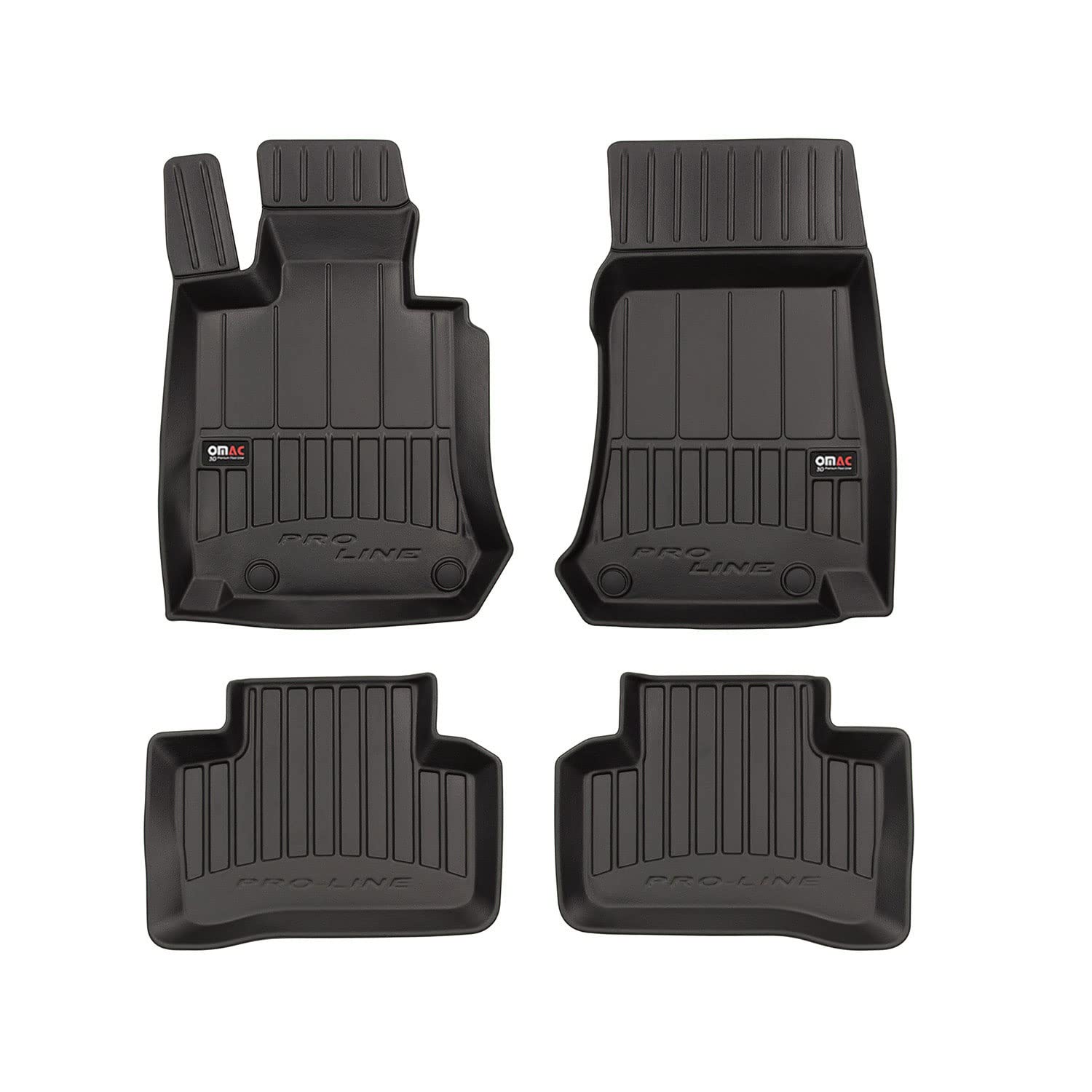 OMAC Gummi Fußmatten kompatibel mit Mercedes GLC X253 C253 2015-2022 Premium TPE Automatten OMAC Gummi Fußmatten kompatibel mit Mercedes GLC X253 C253 2015-2022 Premium TPE Automatten von OMAC