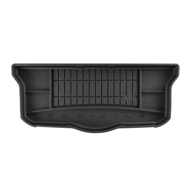 OMAC Gummi Kofferraumwanne für Citroen C1 2014-2025 TPE Laderaumwanne Schwarz von OMAC