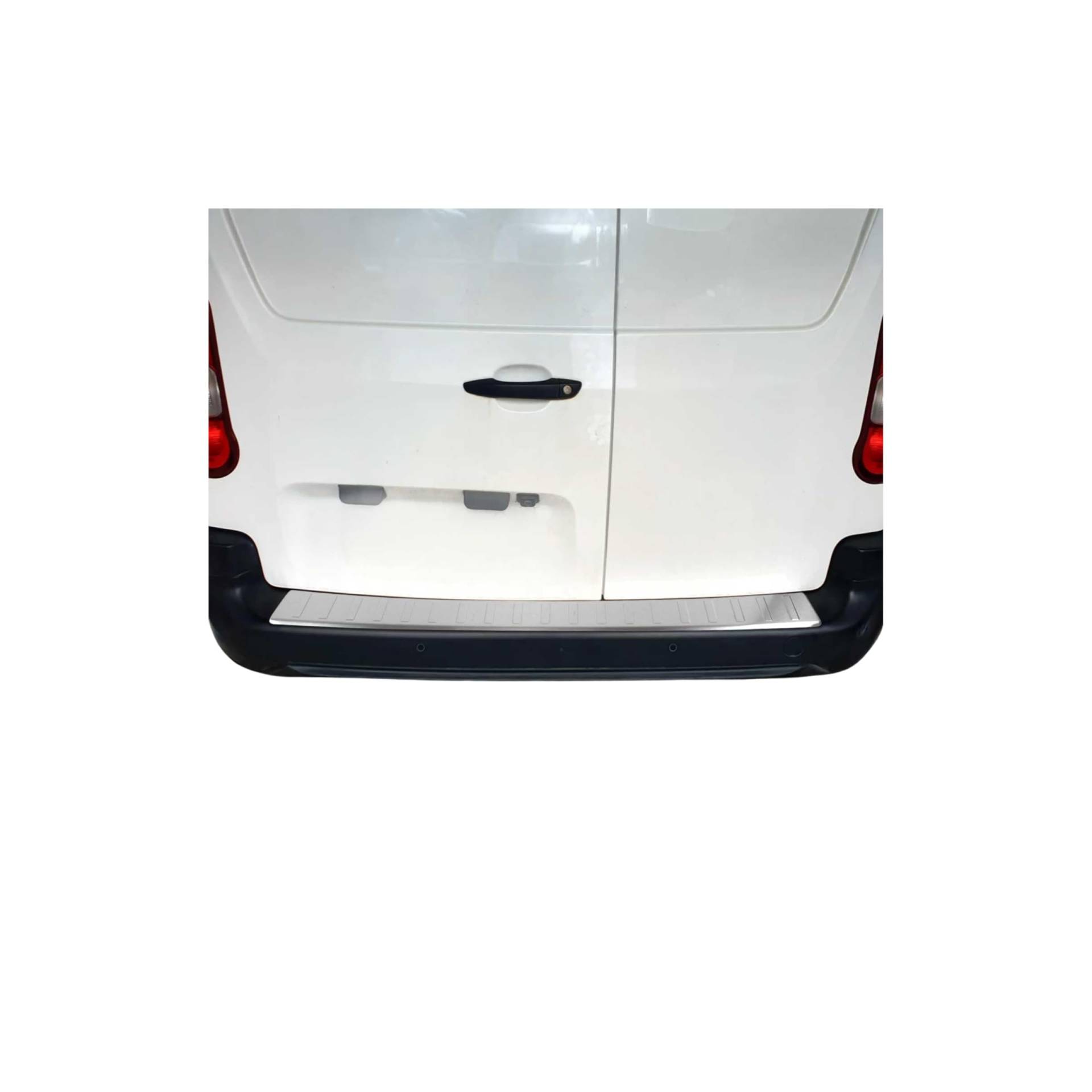 Ladekantenschutz Stoßstangenschutz für Citroen Berlingo 2019-25 Chrom Gebürstet Ladekantenschutz Stoßstangenschutz für Citroen Berlingo 2019-25 Chrom Gebürstet von OMAC