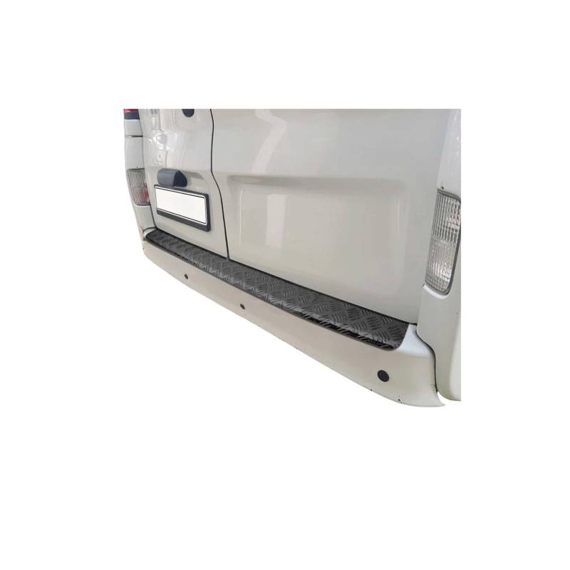 Ladekantenschutz Stoßstangenschutz für Renault Master 2010-2025 Alu Schwarz von OMAC