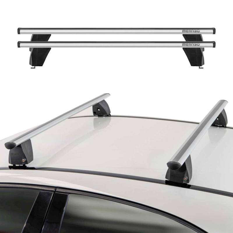 Menabo Dachträger Querträger für Mercedes C Klasse W206 2021-2025 TÜV Alu Grau von OMAC