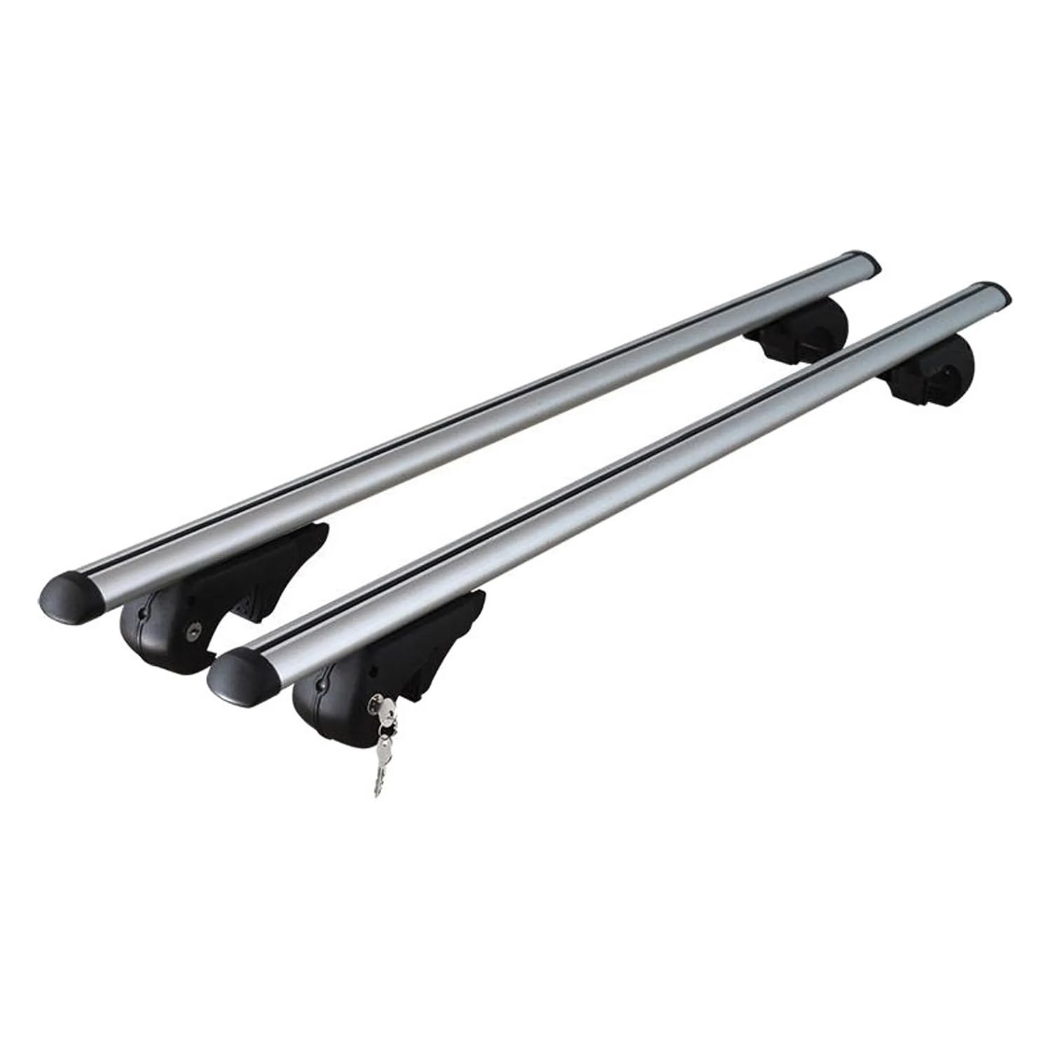 Menabo Dachträger Gepäckträger für VW Caddy 2021-2025 90kg TÜV Aluminium Grau 2X Menabo Dachträger Gepäckträger für VW Caddy 2021-2025 90kg TÜV Aluminium Grau 2X von OMAC