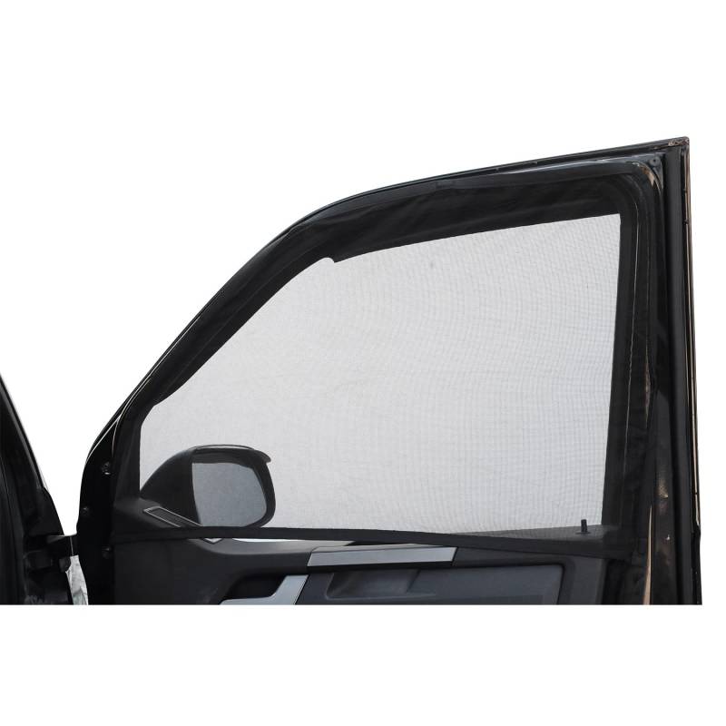 OMAC Moskitonetz Magnetisch Seitenfenster kompatibel mit Renault Trafic X83 2001-2014 Schwarz 2X von OMAC