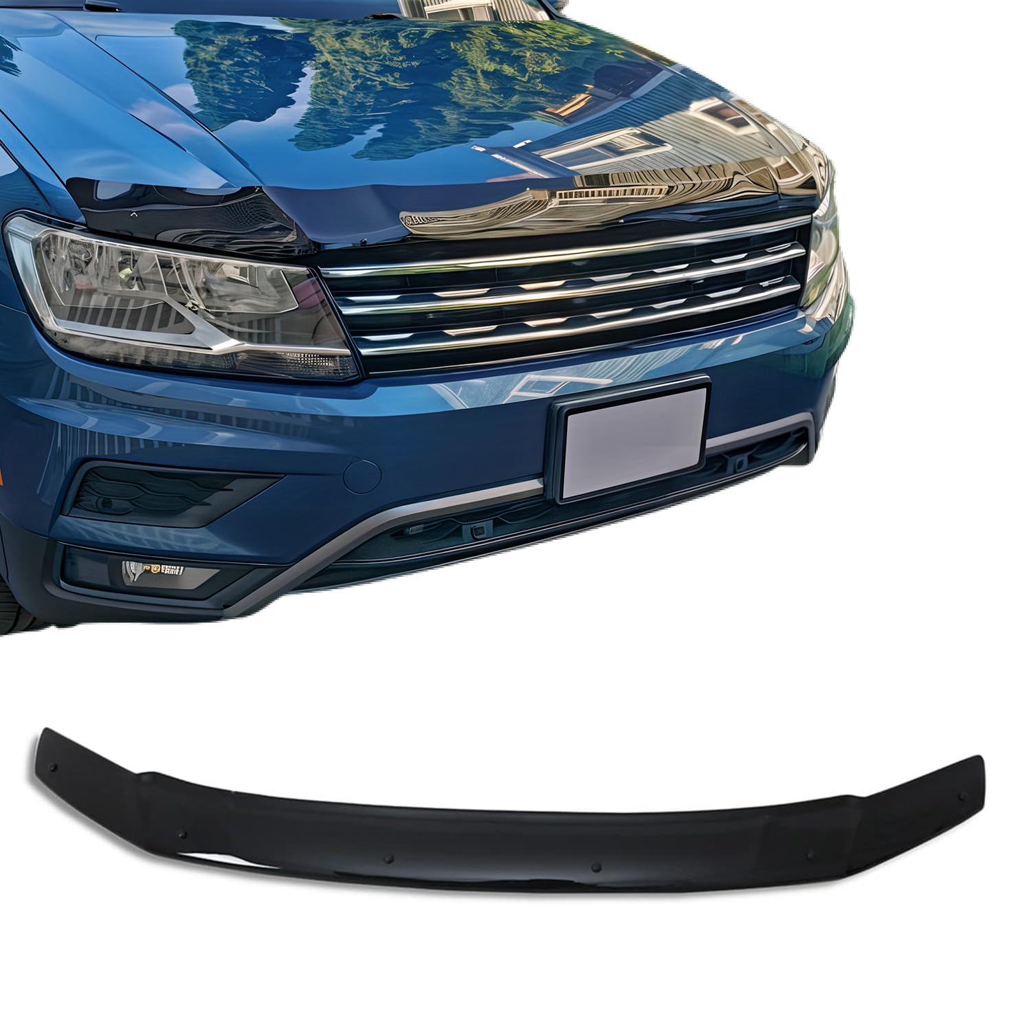 OMAC Motorhaube Deflektor Insekten Steinschlagschutz für VW Tiguan 2016-2020 Dunkel OMAC Motorhaube Deflektor Insekten Steinschlagschutz für VW Tiguan 2016-2020 Dunkel von OMAC