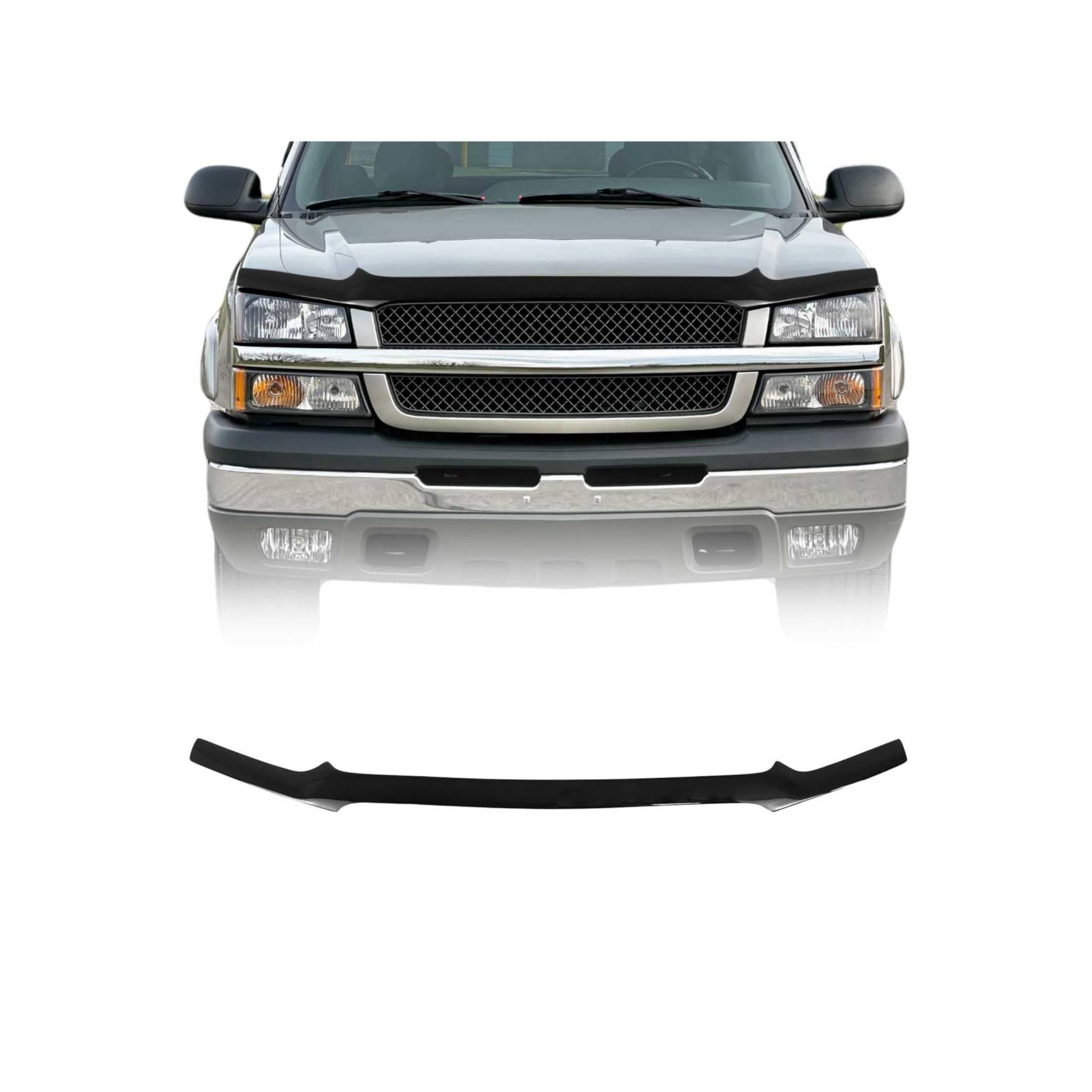 Motorhaube Deflektor Steinschlagschutz kompatibel mit Chevrolet Sliverado 1500 2003-2005 Motorhaube Deflektor Steinschlagschutz kompatibel mit Chevrolet Sliverado 1500 2003-2005 von OMAC