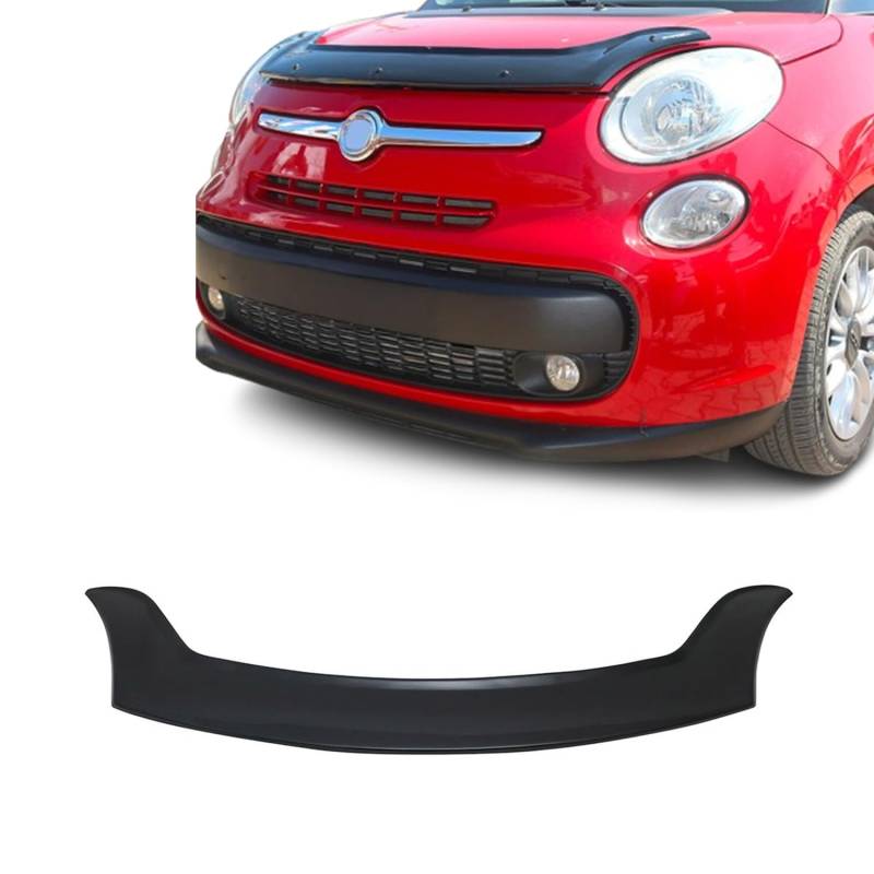 Motorhaube Deflektor Steinschlagschutz kompatibel mit Fiat 500L 2013-2024 Kunststoff 1 tlg von OMAC