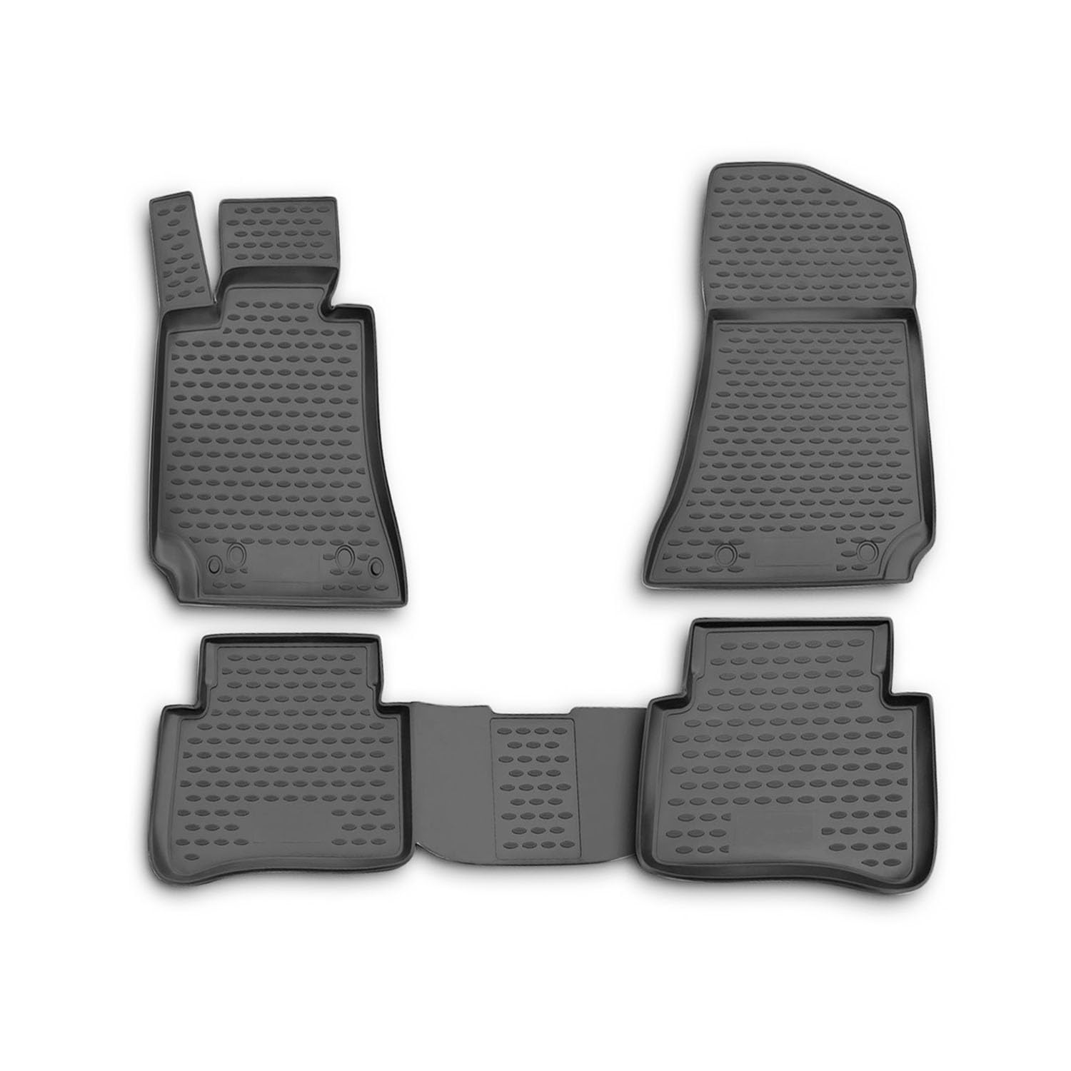 OMAC Gummimatten Fußmatten kompatibel mit Mercedes E Klasse W212 2009-2016 TPE Schwarz 4X OMAC Gummimatten Fußmatten kompatibel mit Mercedes E Klasse W212 2009-2016 TPE Schwarz 4X von OMAC