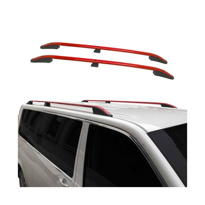 Dachreling für Mercedes Vito W639 W447 2003-2025 L2 Mittel Alu TÜV ABE Rot von OMAC