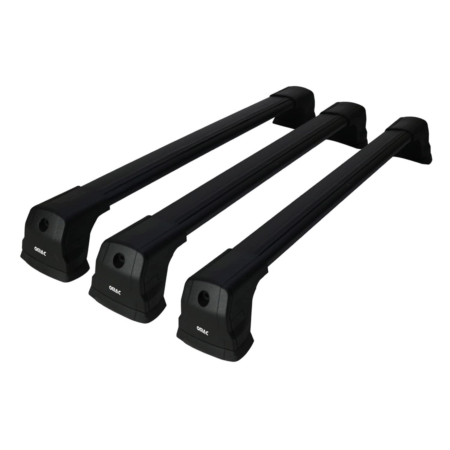 OMAC Dachträger Gepäckträger kompatibel mit Ford Transit Tourneo Custom 2013-2024 Alu Schwarz 3X OMAC Dachträger Gepäckträger kompatibel mit Ford Transit Tourneo Custom 2013-2024 Alu Schwarz 3X von OMAC