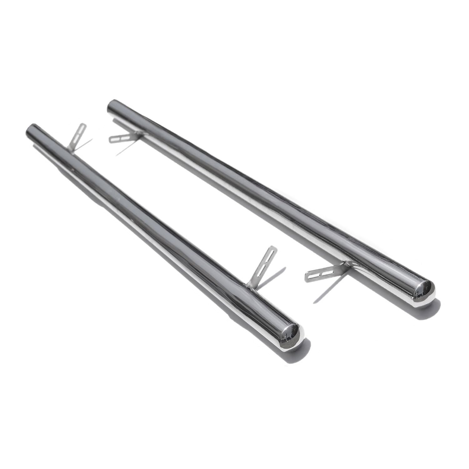 Edelstahl Trittbretter Schwellerrohre für VW Transporter T5 2003-2010 L1 Silber Edelstahl Trittbretter Schwellerrohre für VW Transporter T5 2003-2010 L1 Silber von OMAC