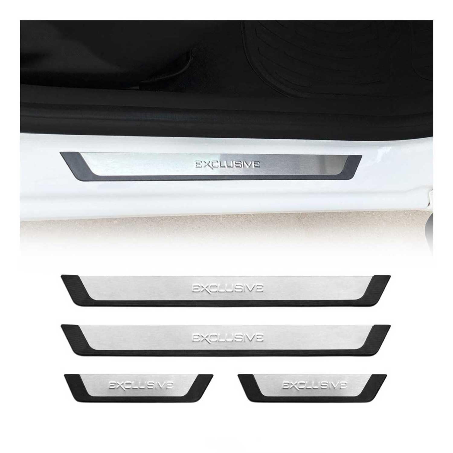 Einstiegsleisten Türschweller Exclusive für VW Touran 2003-2025 Edelstahl 4x Einstiegsleisten Türschweller Exclusive für VW Touran 2003-2025 Edelstahl 4x von OMAC