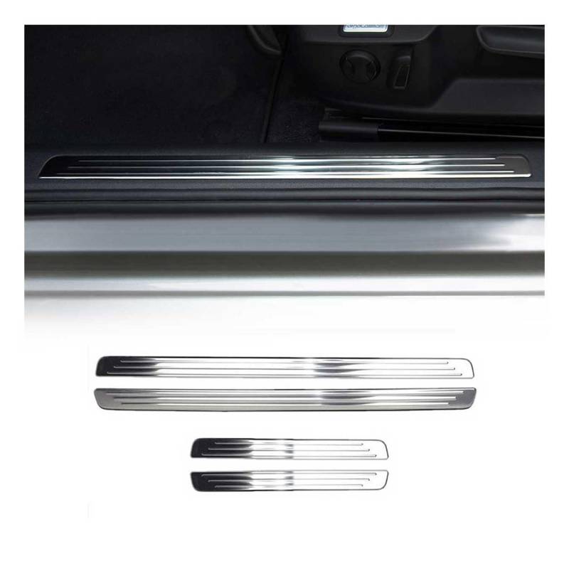 OMAC Einstiegsleisten Innen Türschweller kompatibel mit VW Passat B8 2014-2025 Edelstahl 4tlg von OMAC