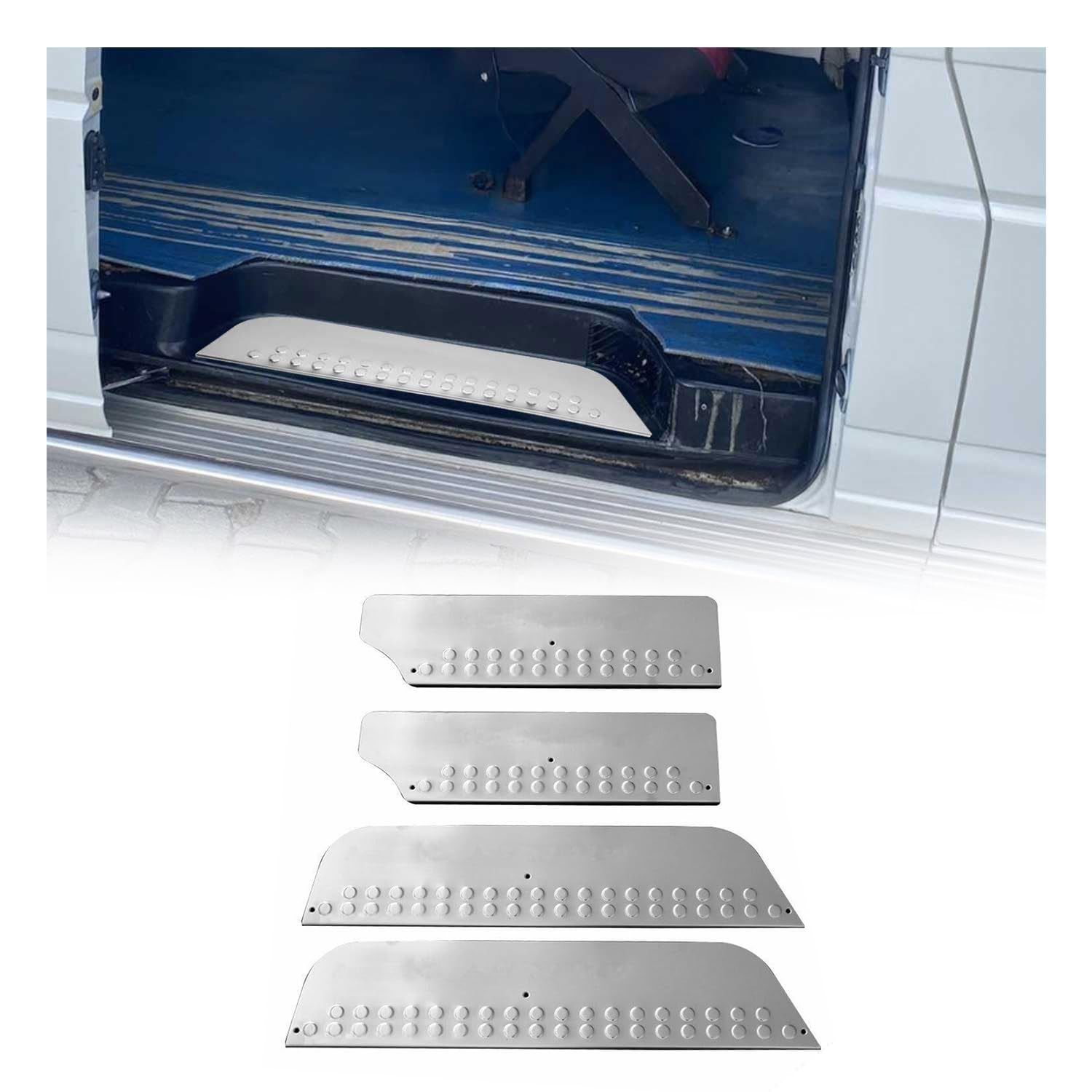 OMAC Einstiegsleisten Türschweller kompatibel mit VW Caravelle T4 1990-2003 Edelstahl Silber 3x OMAC Einstiegsleisten Türschweller kompatibel mit VW Caravelle T4 1990-2003 Edelstahl Silber 3x von OMAC