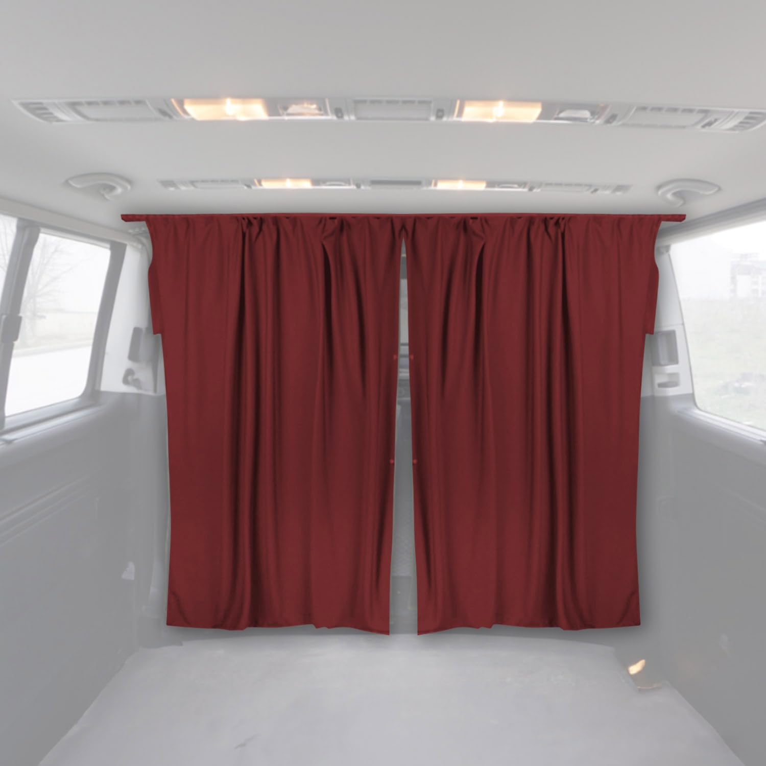 OMAC Fahrerhaus Führerhaus Gardinen Sonnenschutz kompatibel mit FIAT Ducato H3 Rot 2tlg OMAC Fahrerhaus Führerhaus Gardinen Sonnenschutz kompatibel mit FIAT Ducato H3 Rot 2tlg von OMAC