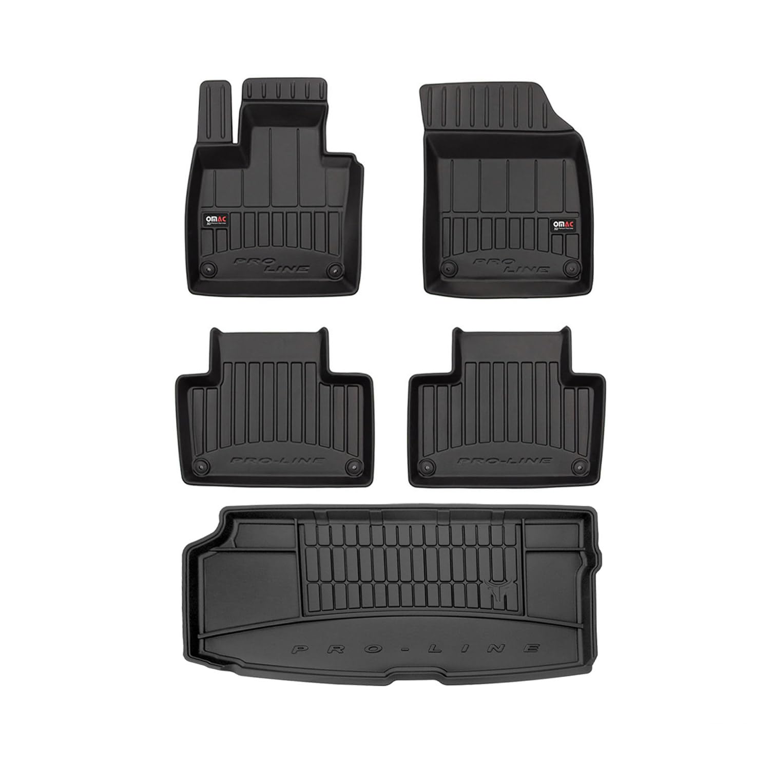 OMAC Fußmatten & Kofferraumwanne Set kompatibel mit Volvo XC90 2015-2019 3ohne .Reihe Gummi OMAC Fußmatten & Kofferraumwanne Set kompatibel mit Volvo XC90 2015-2019 3ohne .Reihe Gummi von OMAC