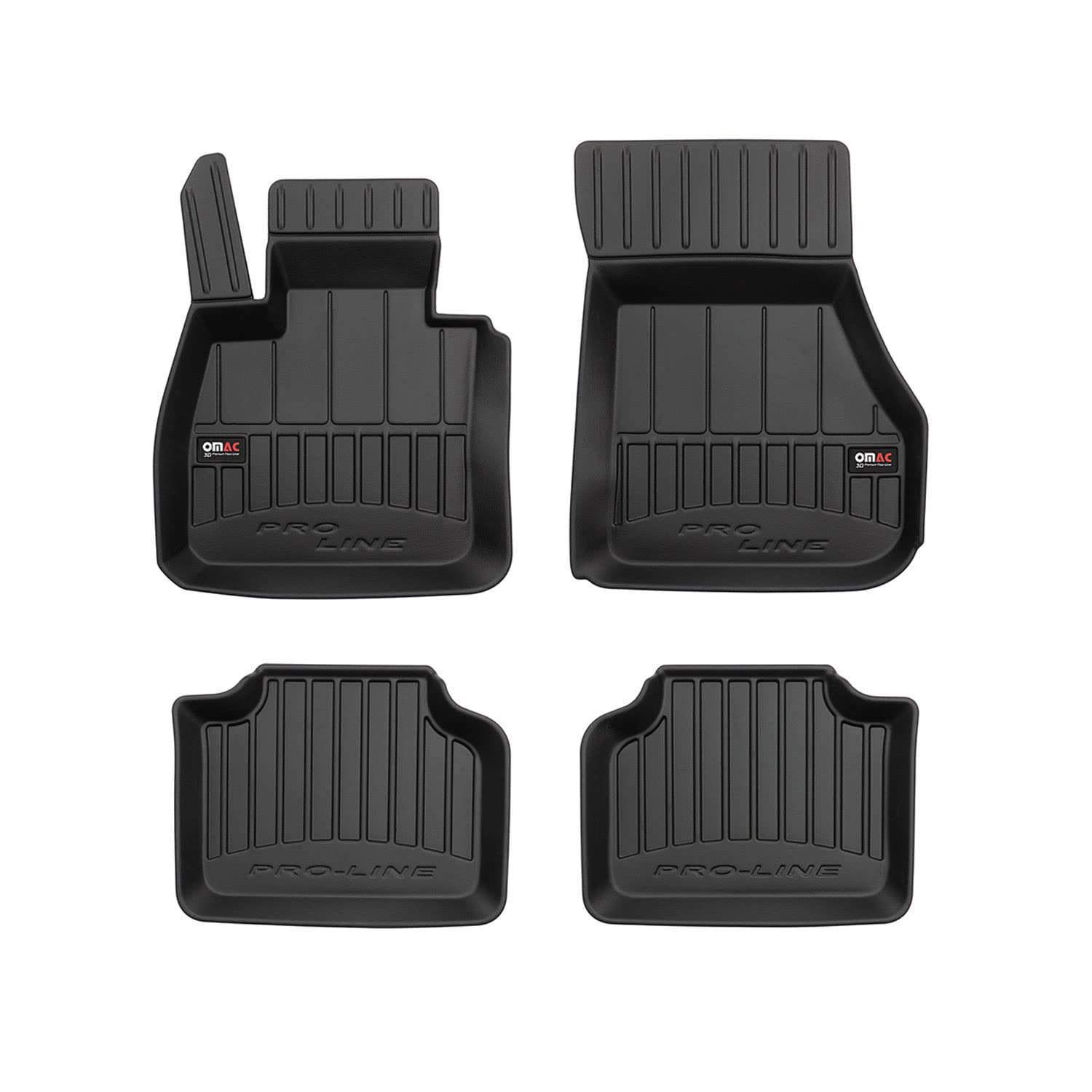 OMAC Gummi Fußmatten kompatibel mit BMW 2er Active Tourer F45 2014-2021 Premium Schwarz 4X OMAC Gummi Fußmatten kompatibel mit BMW 2er Active Tourer F45 2014-2021 Premium Schwarz 4X von OMAC