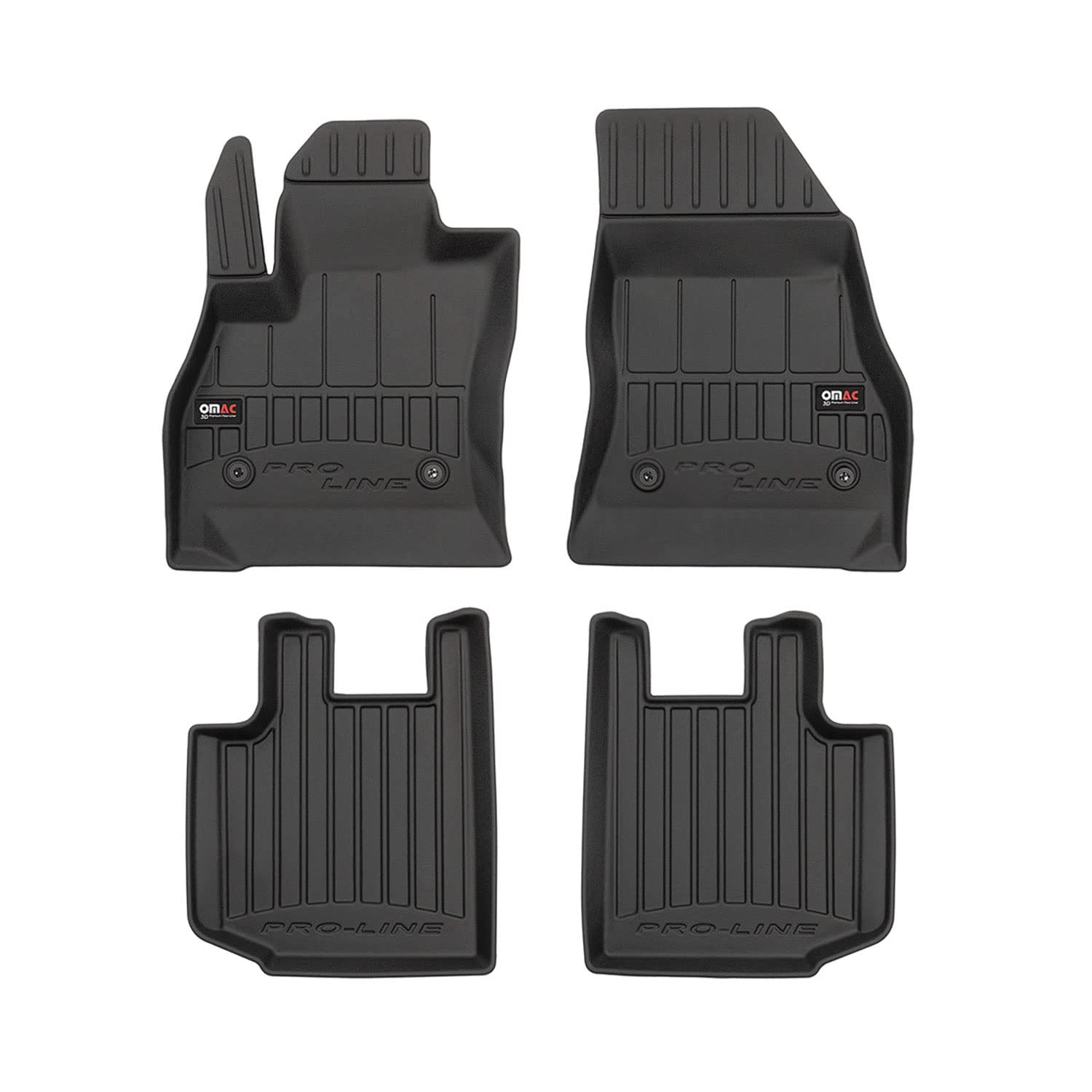OMAC Gummi Fußmatten kompatibel mit FIAT 500L 2012-2024 Premium TPE 3D Automatten 4tlg OMAC Gummi Fußmatten kompatibel mit FIAT 500L 2012-2024 Premium TPE 3D Automatten 4tlg von OMAC