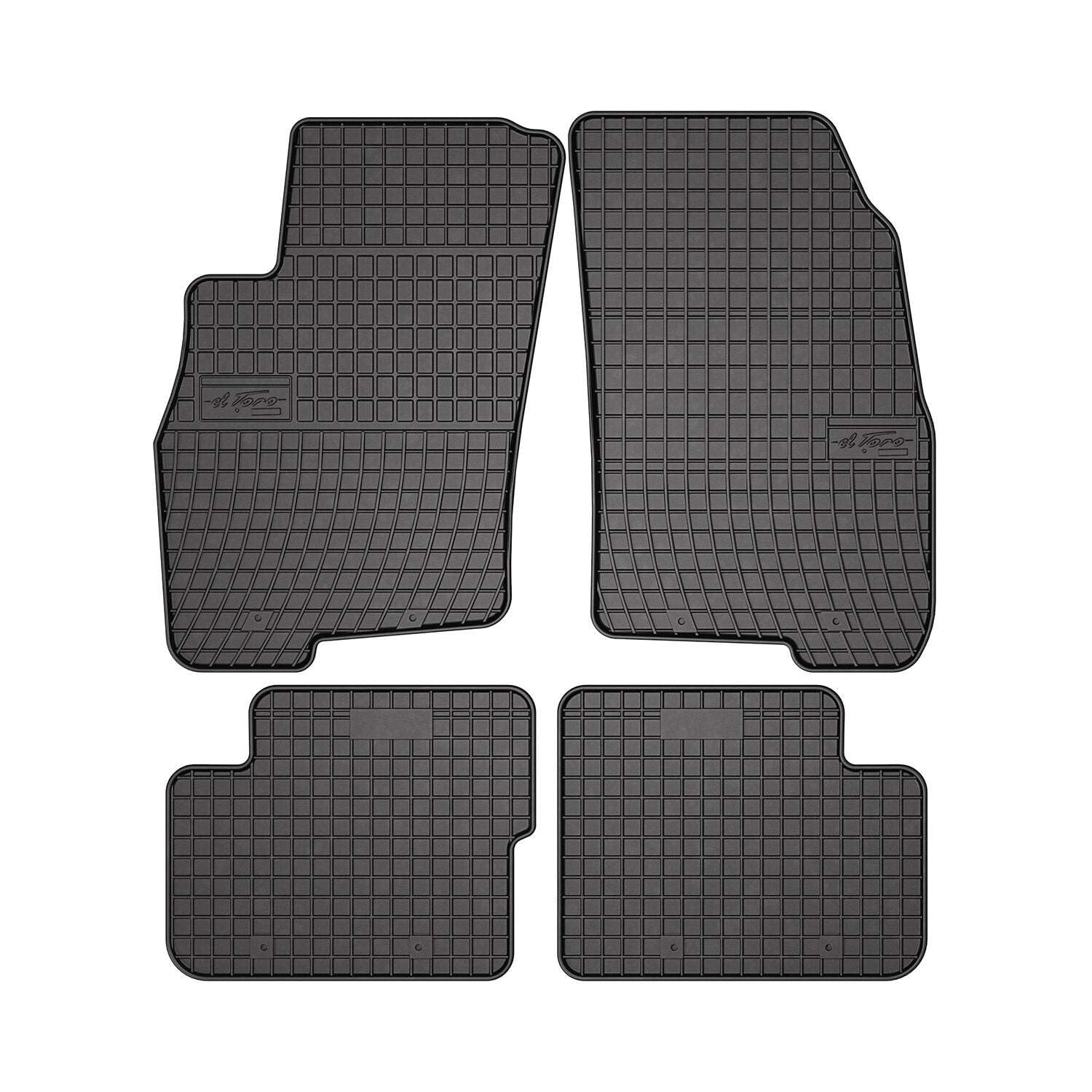 OMAC Gummi Fußmatten kompatibel mit FIAT Grande Punto 2005-2012 Automatten Gummi Schwarz 4X OMAC Gummi Fußmatten kompatibel mit FIAT Grande Punto 2005-2012 Automatten Gummi Schwarz 4X von OMAC