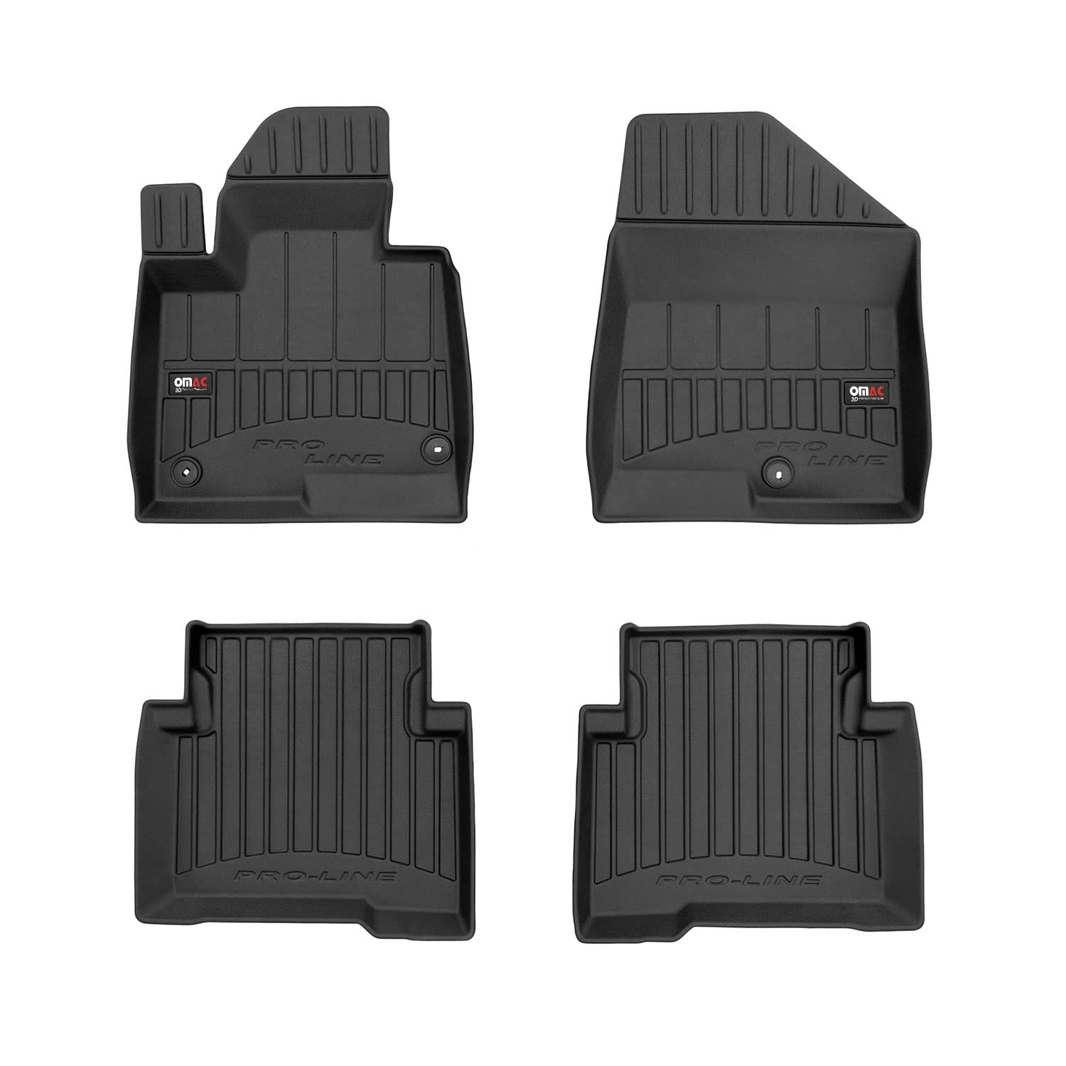 OMAC Gummi Fußmatten kompatibel mit Hyundai Santa Fe 2012-2018 Premium Gummi Schwarz 4tlg OMAC Gummi Fußmatten kompatibel mit Hyundai Santa Fe 2012-2018 Premium Gummi Schwarz 4tlg von OMAC