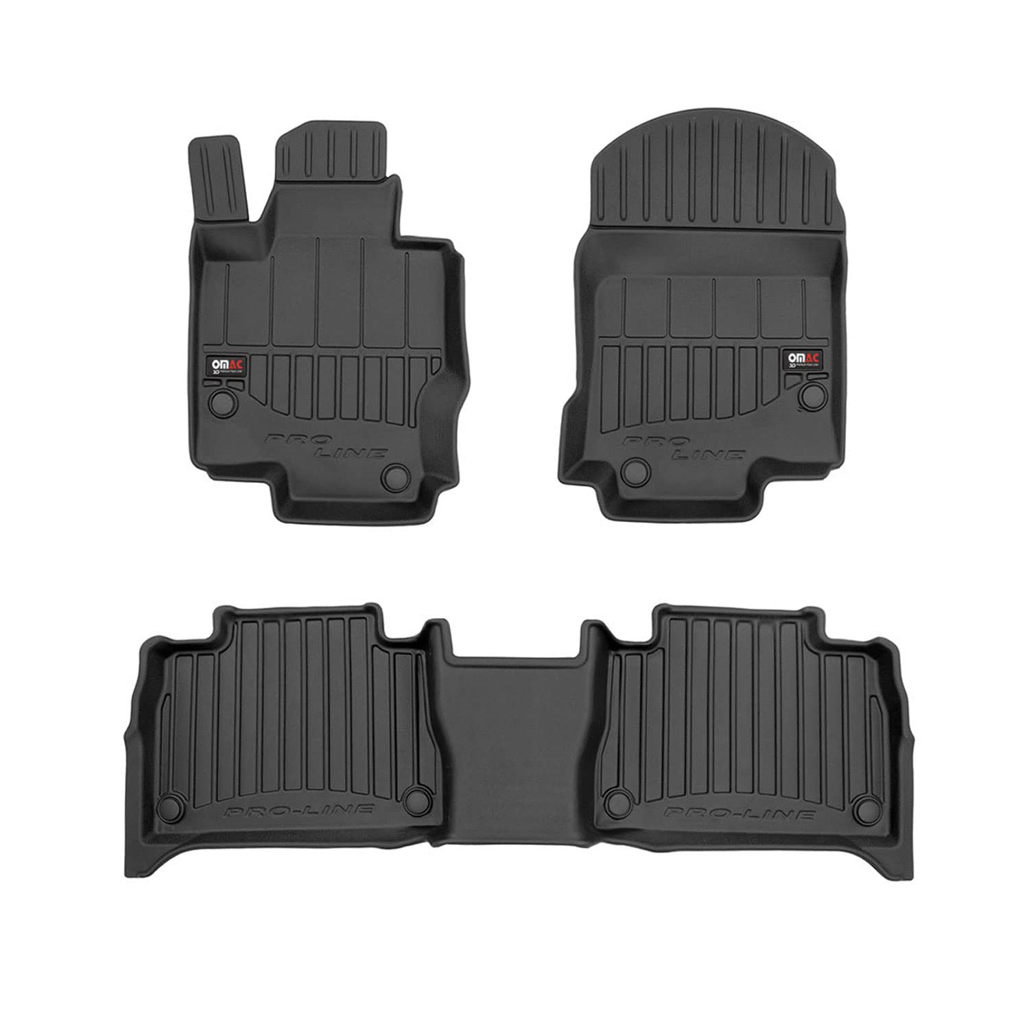 OMAC Gummi Fußmatten kompatibel mit Mercedes GLE Coupe C167 2020-2024 Premium TPE 3X OMAC Gummi Fußmatten kompatibel mit Mercedes GLE Coupe C167 2020-2024 Premium TPE 3X von OMAC