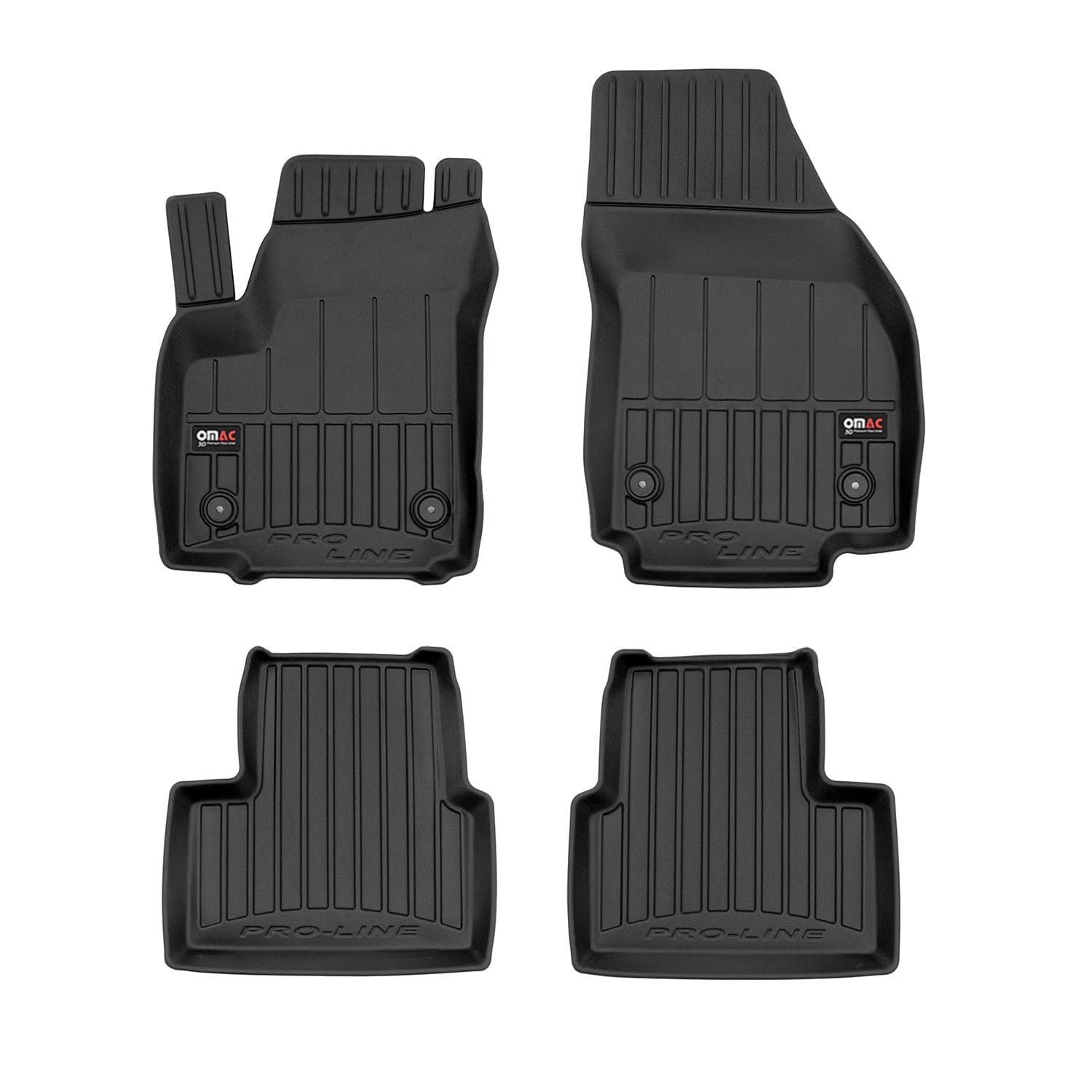 OMAC Gummi Fußmatten kompatibel mit Opel Meriva B 2010-2017 Premium TPE Automatten 4tlg OMAC Gummi Fußmatten kompatibel mit Opel Meriva B 2010-2017 Premium TPE Automatten 4tlg von OMAC