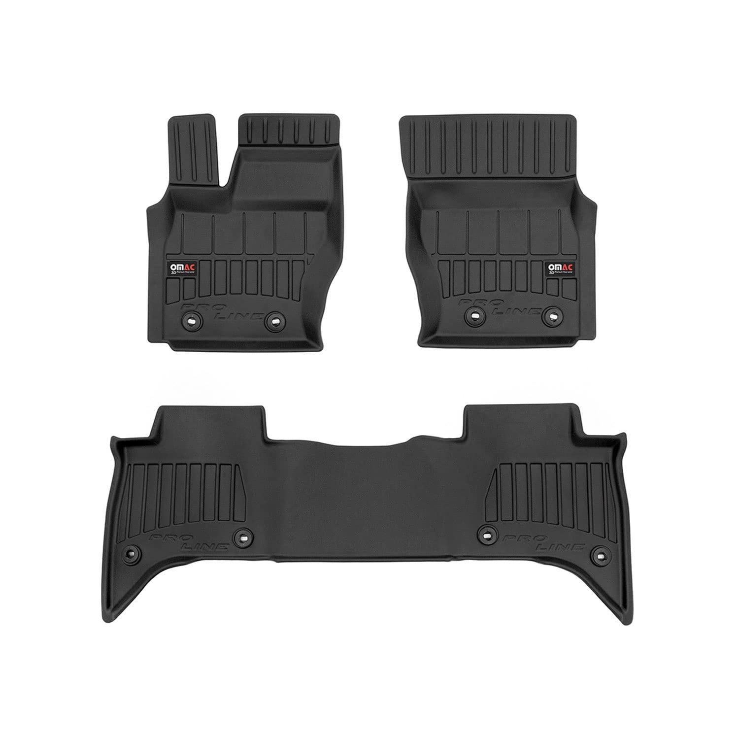 OMAC Gummi Fußmatten kompatibel mit Range Rover 2012-2022 Premium TPE Automatten Schwarz 3X OMAC Gummi Fußmatten kompatibel mit Range Rover 2012-2022 Premium TPE Automatten Schwarz 3X von OMAC