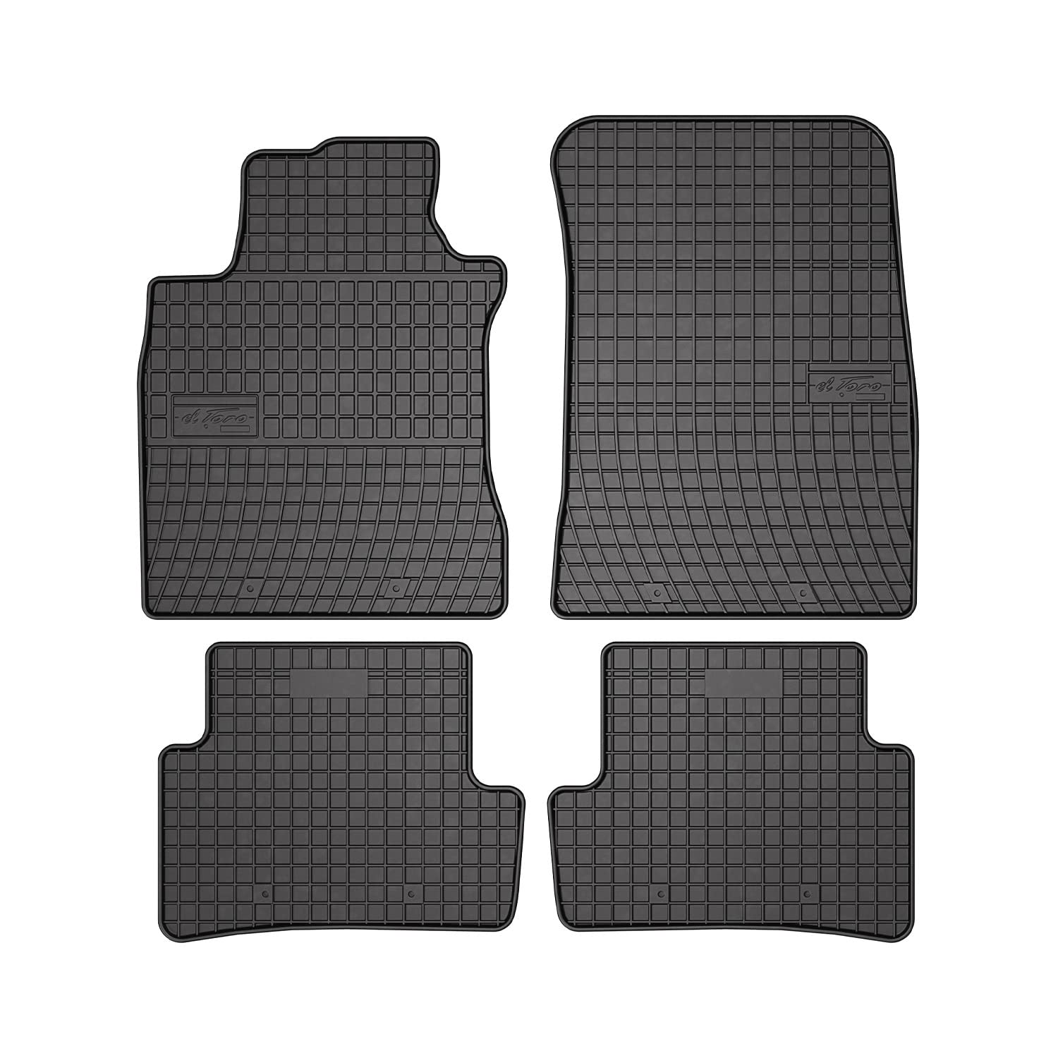 OMAC Gummi Fußmatten kompatibel mit Renault Modus 2004-2012 Automatten Gummi Schwarz 4tlg OMAC Gummi Fußmatten kompatibel mit Renault Modus 2004-2012 Automatten Gummi Schwarz 4tlg von OMAC