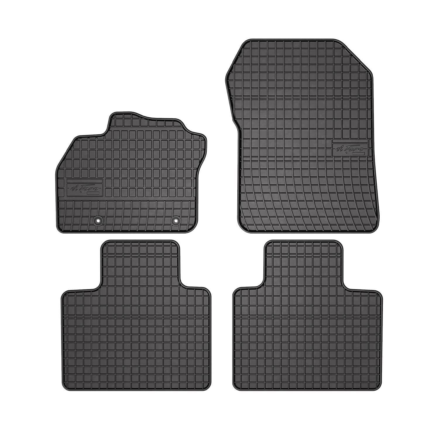 OMAC Gummi Fußmatten kompatibel mit Renault Zoe 2012-2019 Automatten Gummi Schwarz 4tlg OMAC Gummi Fußmatten kompatibel mit Renault Zoe 2012-2019 Automatten Gummi Schwarz 4tlg von OMAC
