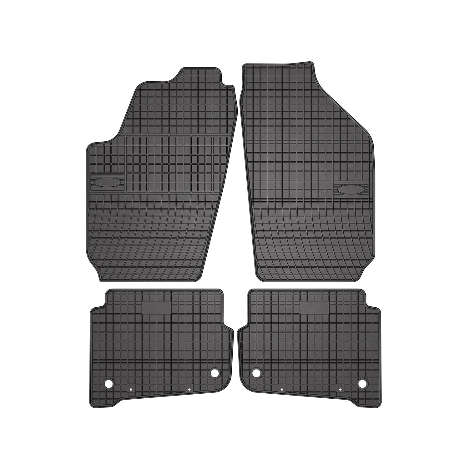 OMAC Gummi Fußmatten kompatibel mit Seat Ibiza 2002-2009 Automatten Gummi TPE Schwarz 4tlg OMAC Gummi Fußmatten kompatibel mit Seat Ibiza 2002-2009 Automatten Gummi TPE Schwarz 4tlg von OMAC