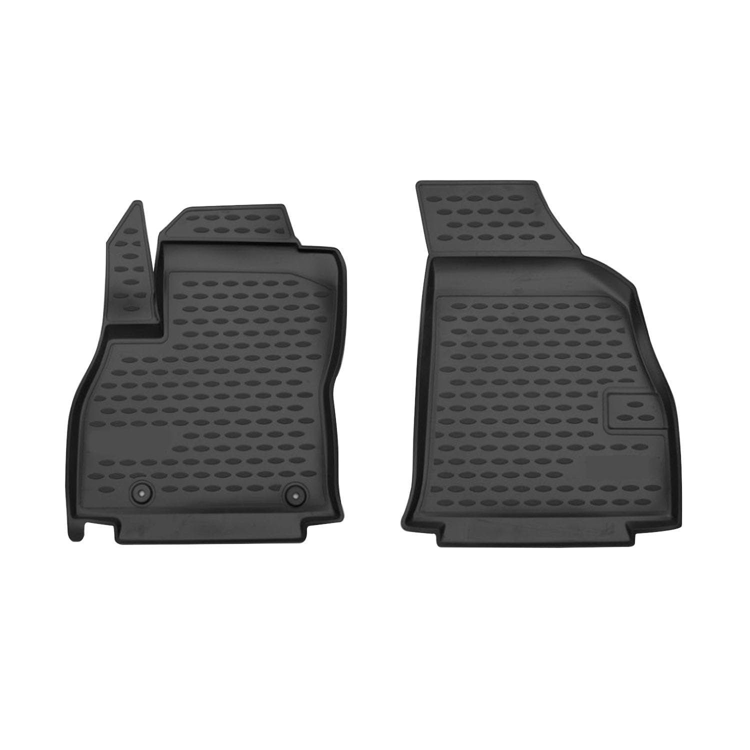 OMAC Gummimatten Fußmatten kompatibel mit FIAT Fiorino Qubo 2008-2021 TPE Matten Schwarz 2X OMAC Gummimatten Fußmatten kompatibel mit FIAT Fiorino Qubo 2008-2021 TPE Matten Schwarz 2X von OMAC