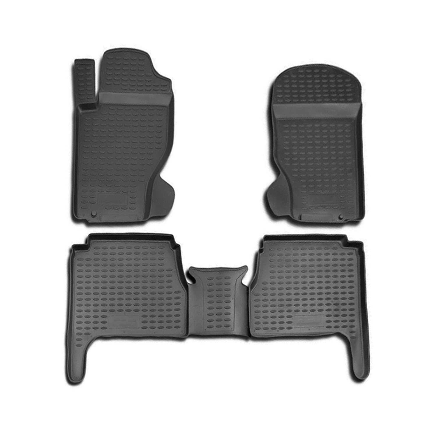 OMAC Gummimatten Fußmatten kompatibel mit Kia Sorento 2002-2009 TPE Automatten Schwarz 4X OMAC Gummimatten Fußmatten kompatibel mit Kia Sorento 2002-2009 TPE Automatten Schwarz 4X von OMAC