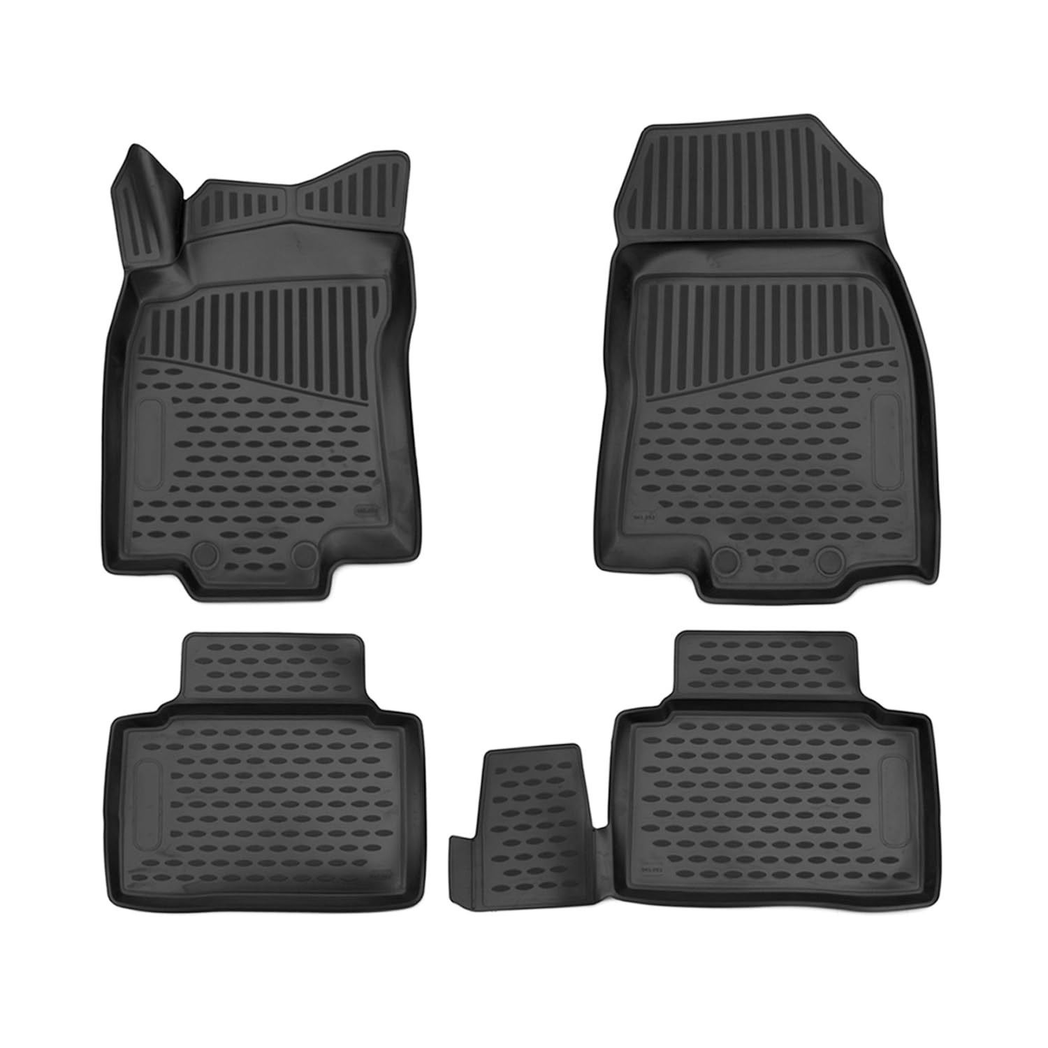 OMAC Gummimatten Fußmatten kompatibel mit Renault Koleos 2017-2021 TPE Automatte Schwarz 4X OMAC Gummimatten Fußmatten kompatibel mit Renault Koleos 2017-2021 TPE Automatte Schwarz 4X von OMAC