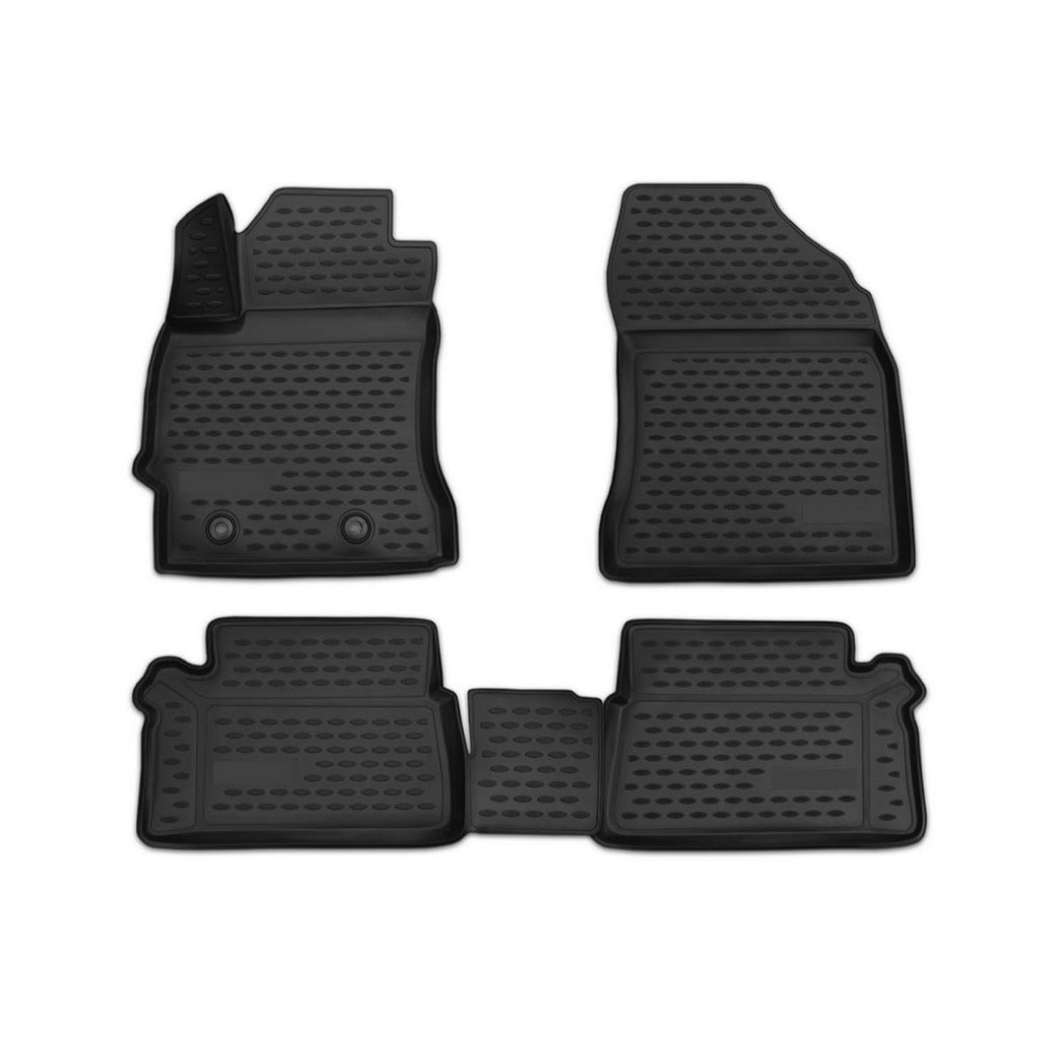OMAC Gummimatten Fußmatten kompatibel mit Toyota Auris 2012-2021 TPE Automatten Schwarz 4X OMAC Gummimatten Fußmatten kompatibel mit Toyota Auris 2012-2021 TPE Automatten Schwarz 4X von OMAC