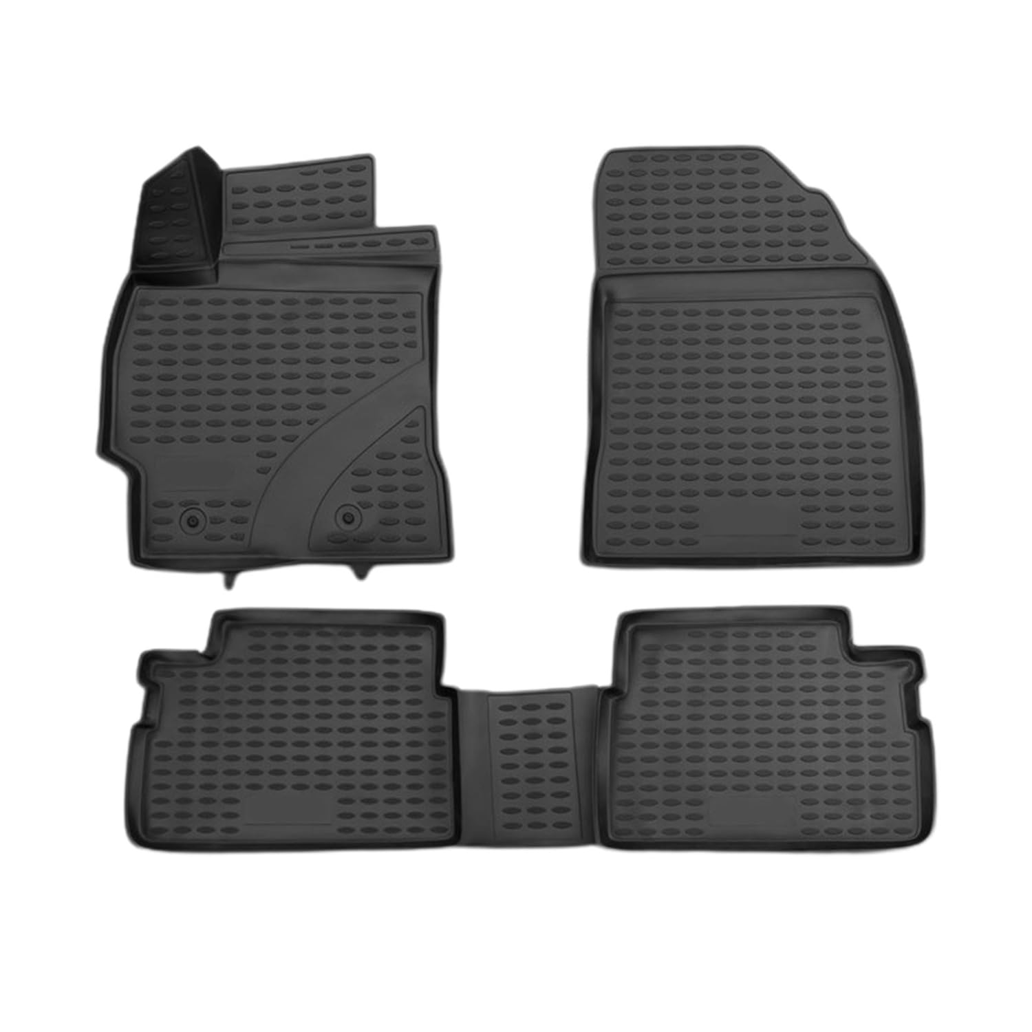 OMAC Gummimatten Fußmatten kompatibel mit Toyota Corolla Stufenheck 2013-2019 Schwarz 4X OMAC Gummimatten Fußmatten kompatibel mit Toyota Corolla Stufenheck 2013-2019 Schwarz 4X von OMAC
