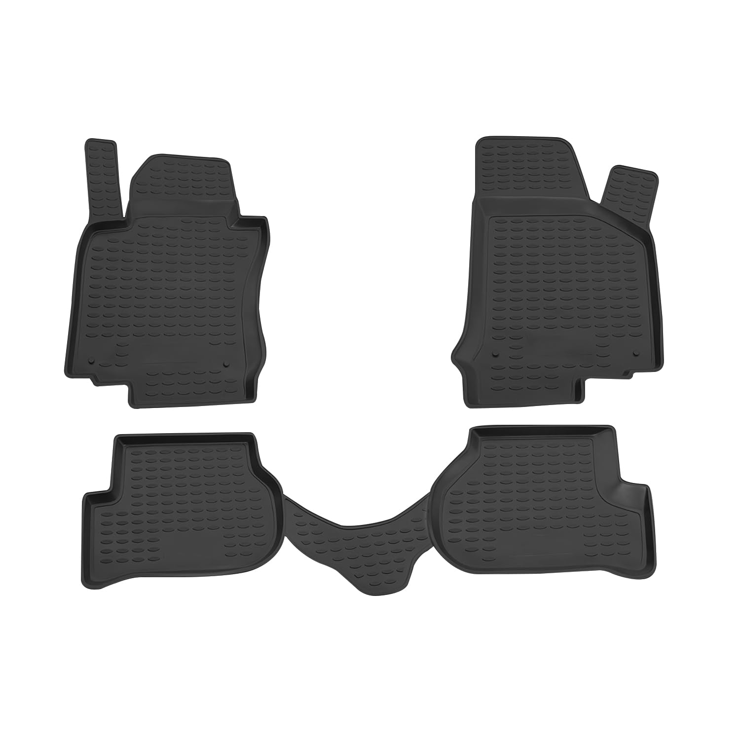 OMAC Gummimatten Fußmatten kompatibel mit VW Golf Mk5 2003-2009 TPE Automatten Schwarz 4X OMAC Gummimatten Fußmatten kompatibel mit VW Golf Mk5 2003-2009 TPE Automatten Schwarz 4X von OMAC