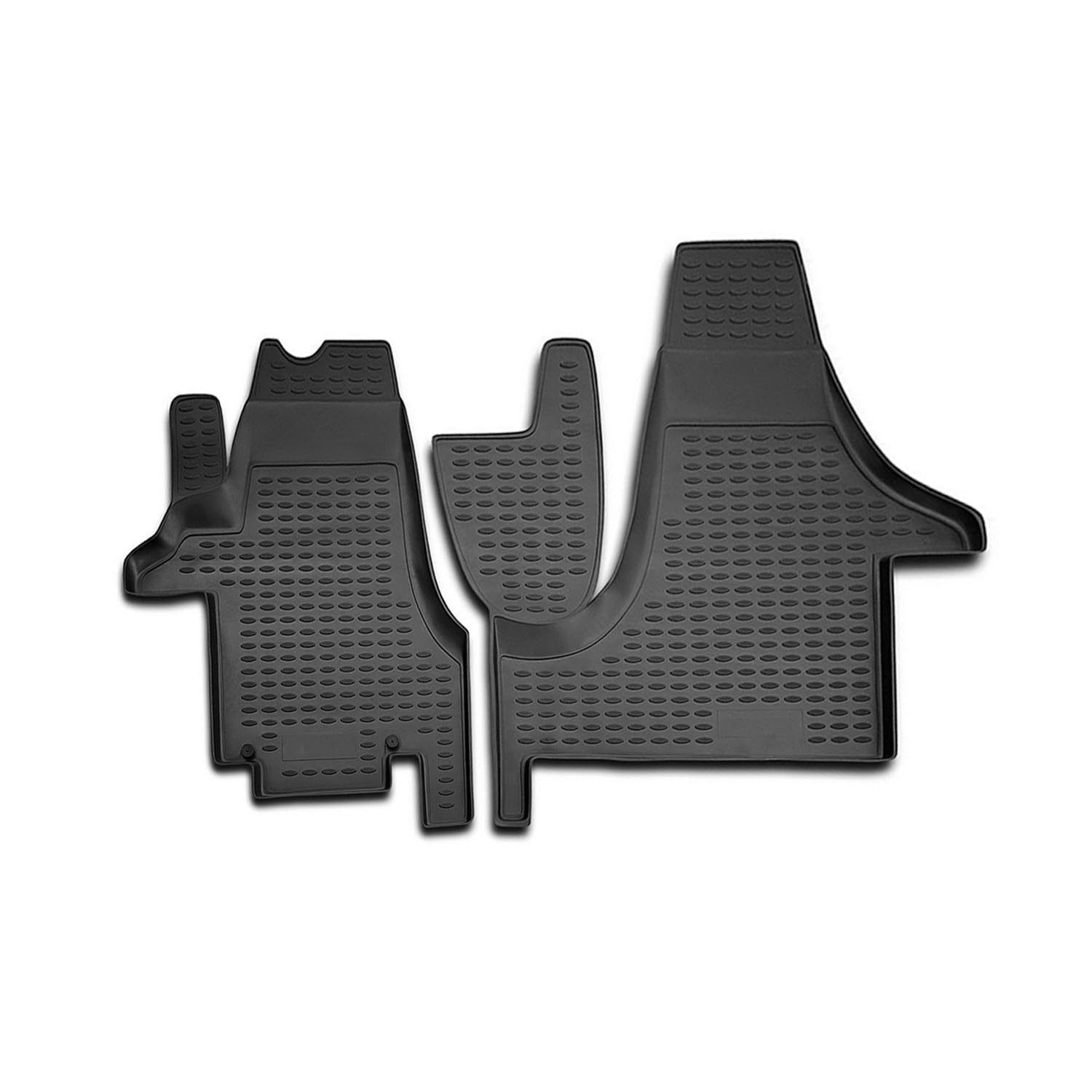 OMAC Gummimatten Fußmatten kompatibel mit VW T6 T6.1 Transporter 2015-2024 TPE Schwarz 2X OMAC Gummimatten Fußmatten kompatibel mit VW T6 T6.1 Transporter 2015-2024 TPE Schwarz 2X von OMAC