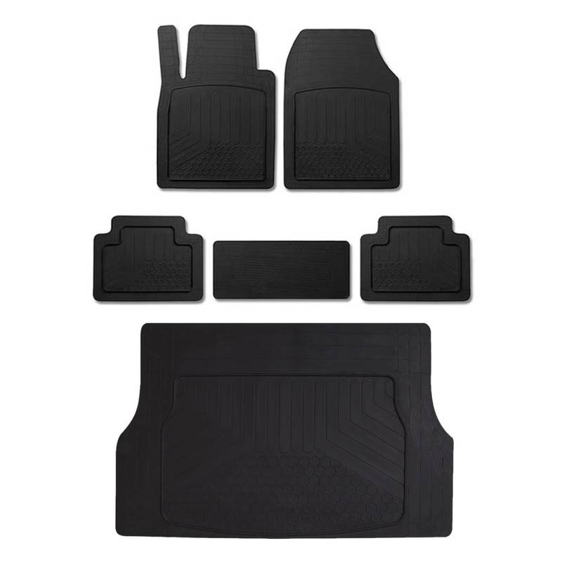 OMAC Gummimatten & Kofferraumwanne Set Gummi Schwarz für MG3 2021-2024 von OMAC