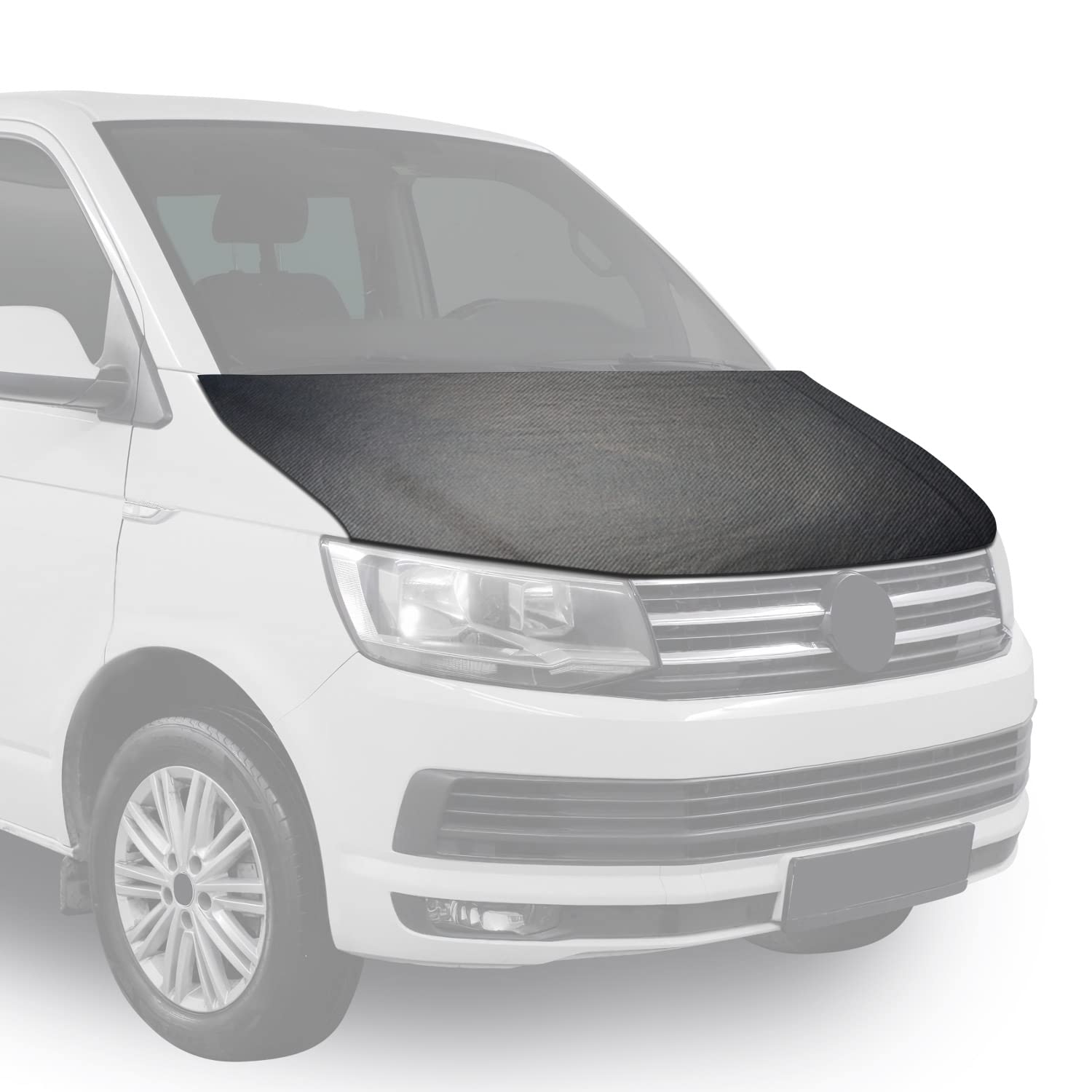 Haubenbra Bonnet Bra Steinschlagschutz für VW Crafter 2016-2025 Carbon Optik Haubenbra Bonnet Bra Steinschlagschutz für VW Crafter 2016-2025 Carbon Optik von OMAC