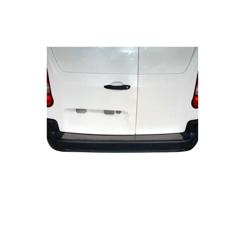 OMAC Ladekantenschutz Stoßstangenschutz kompatibel mit Opel Combo 2019-2024 Chrom Dunkel von OMAC