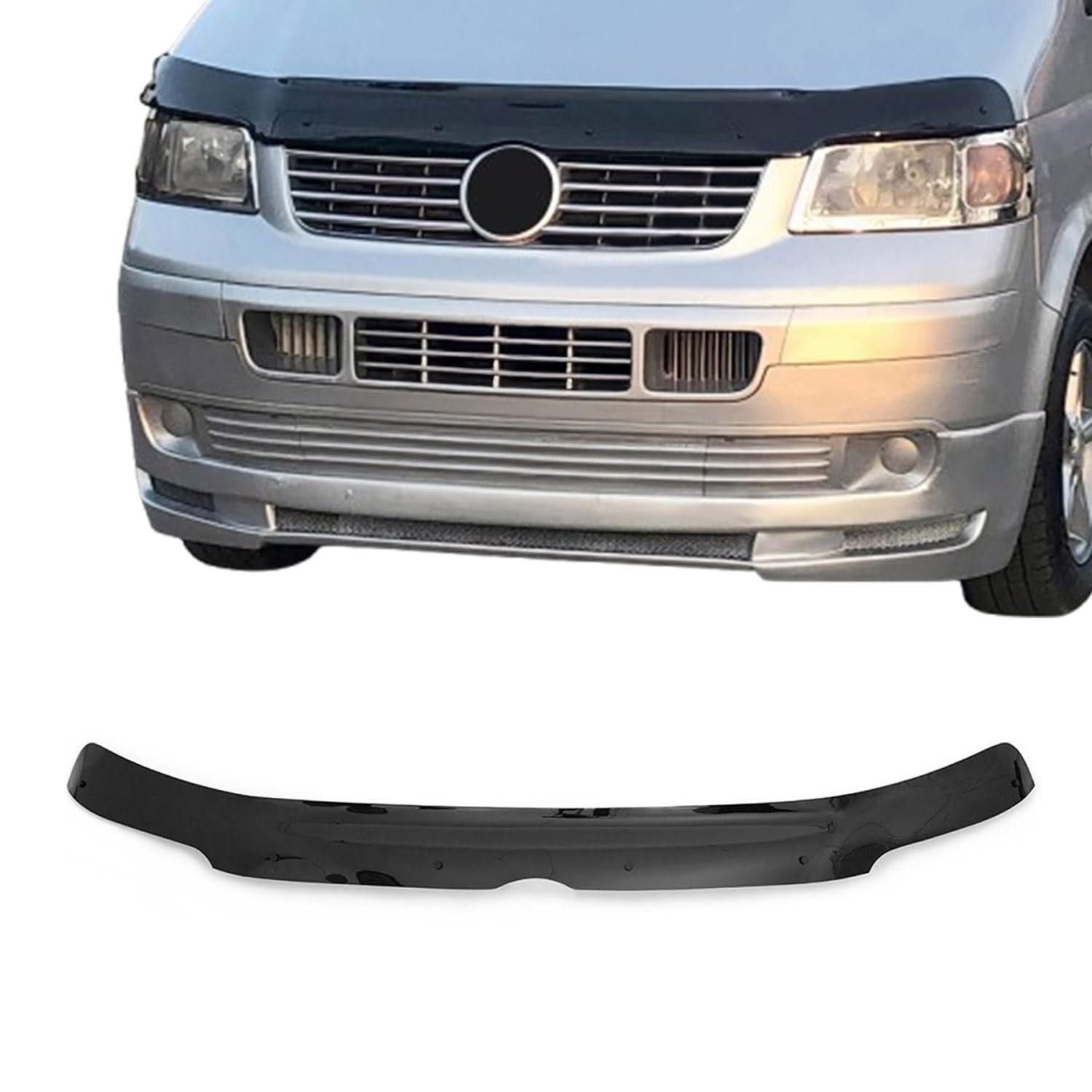 OMAC Motorhaube Deflektor Steinschlagschutz Kompatibel mit VW T5 2003-2009 | Schwarz Insekten Motorhaubenschutz Rahmenschutzfolie Maske Auto Zubehör OMAC Motorhaube Deflektor Steinschlagschutz Kompatibel mit VW T5 2003-2009 | Schwarz Insekten Motorhaubenschutz Rahmenschutzfolie Maske Auto Zubehör von OMAC