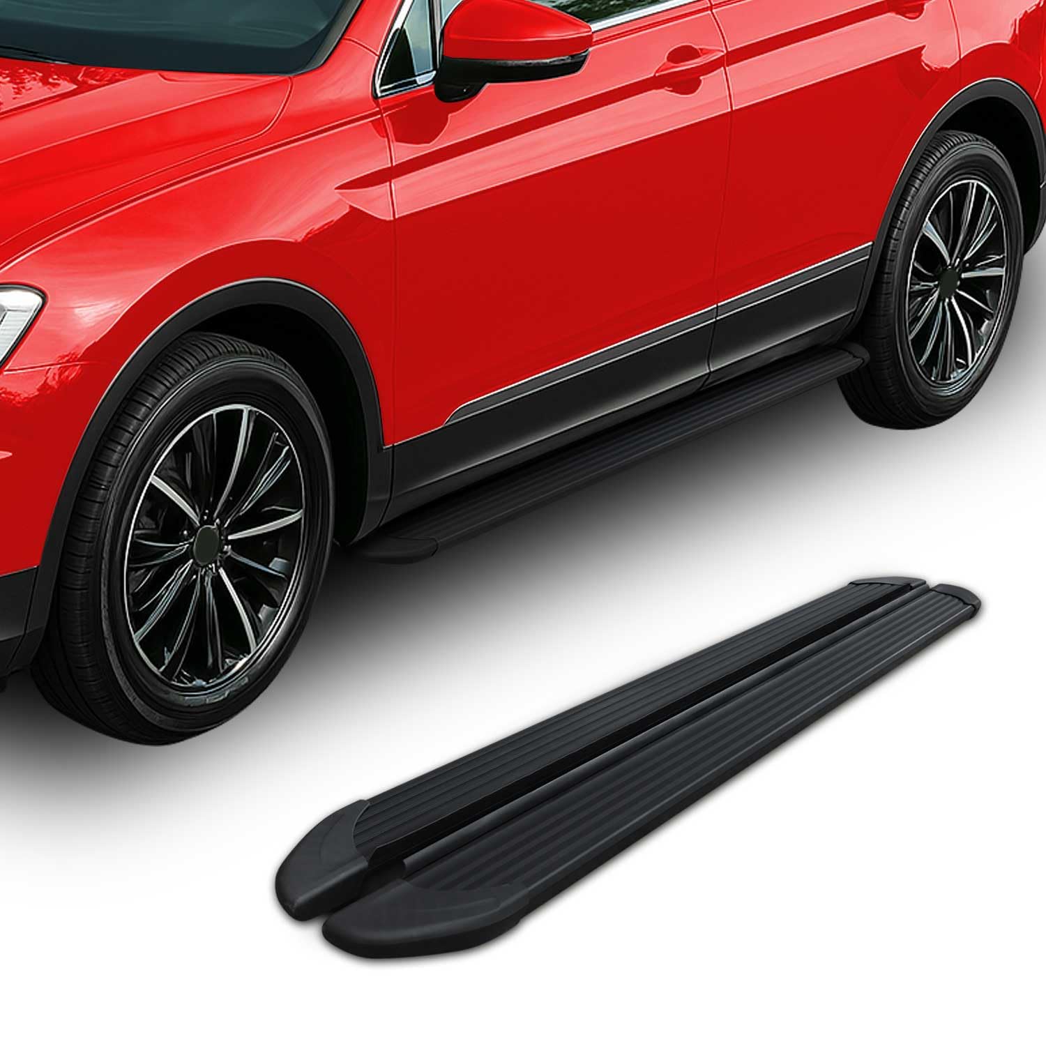OMAC Trittbretter Seitenschweller für Volkswagen Tiguan 2024-2025 2tlg Schwarz Alu OMAC Trittbretter Seitenschweller für Volkswagen Tiguan 2024-2025 2tlg Schwarz Alu von OMAC